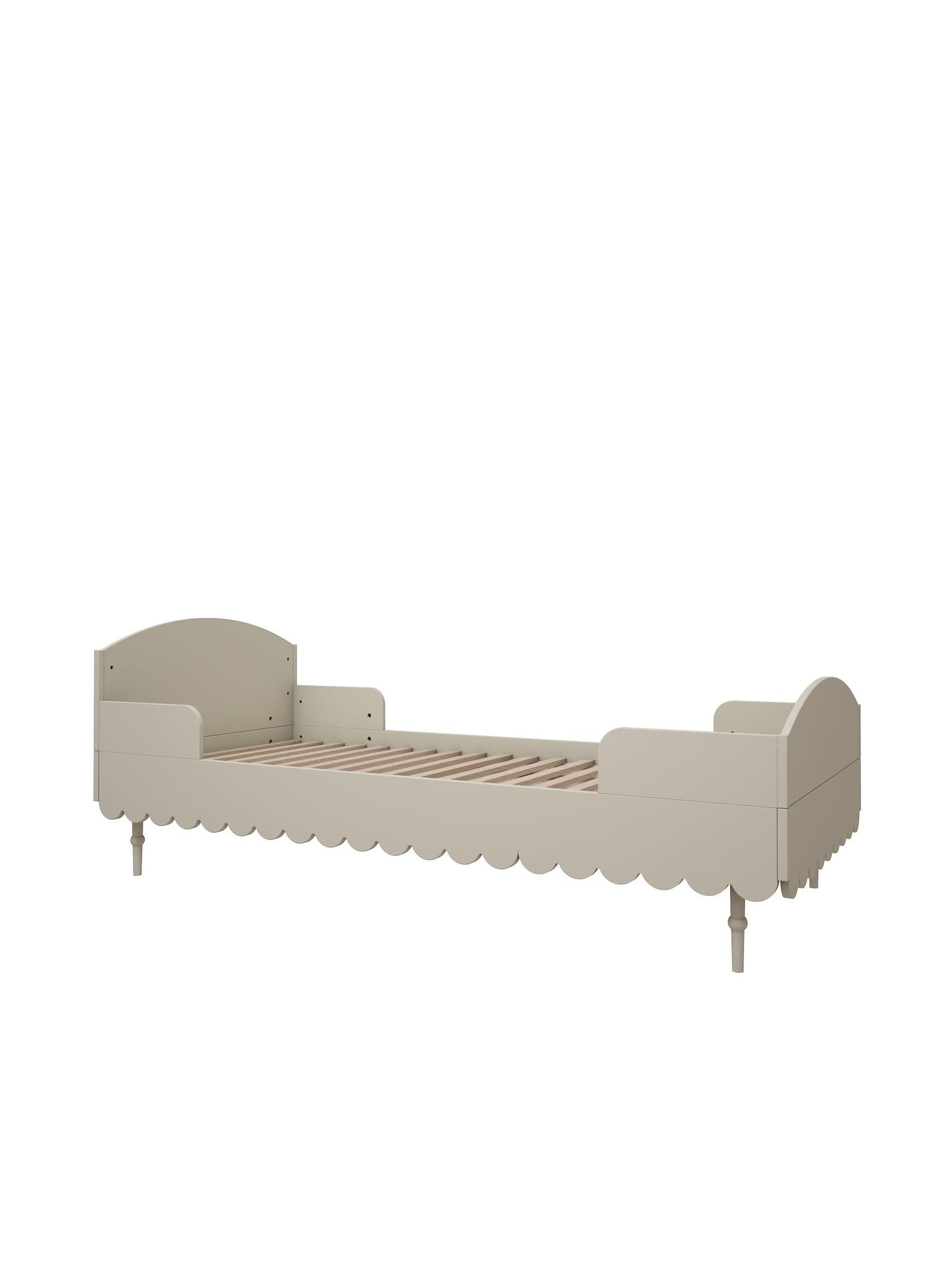 Handmade 'Babushka' Olive Bed 90 x 200cm