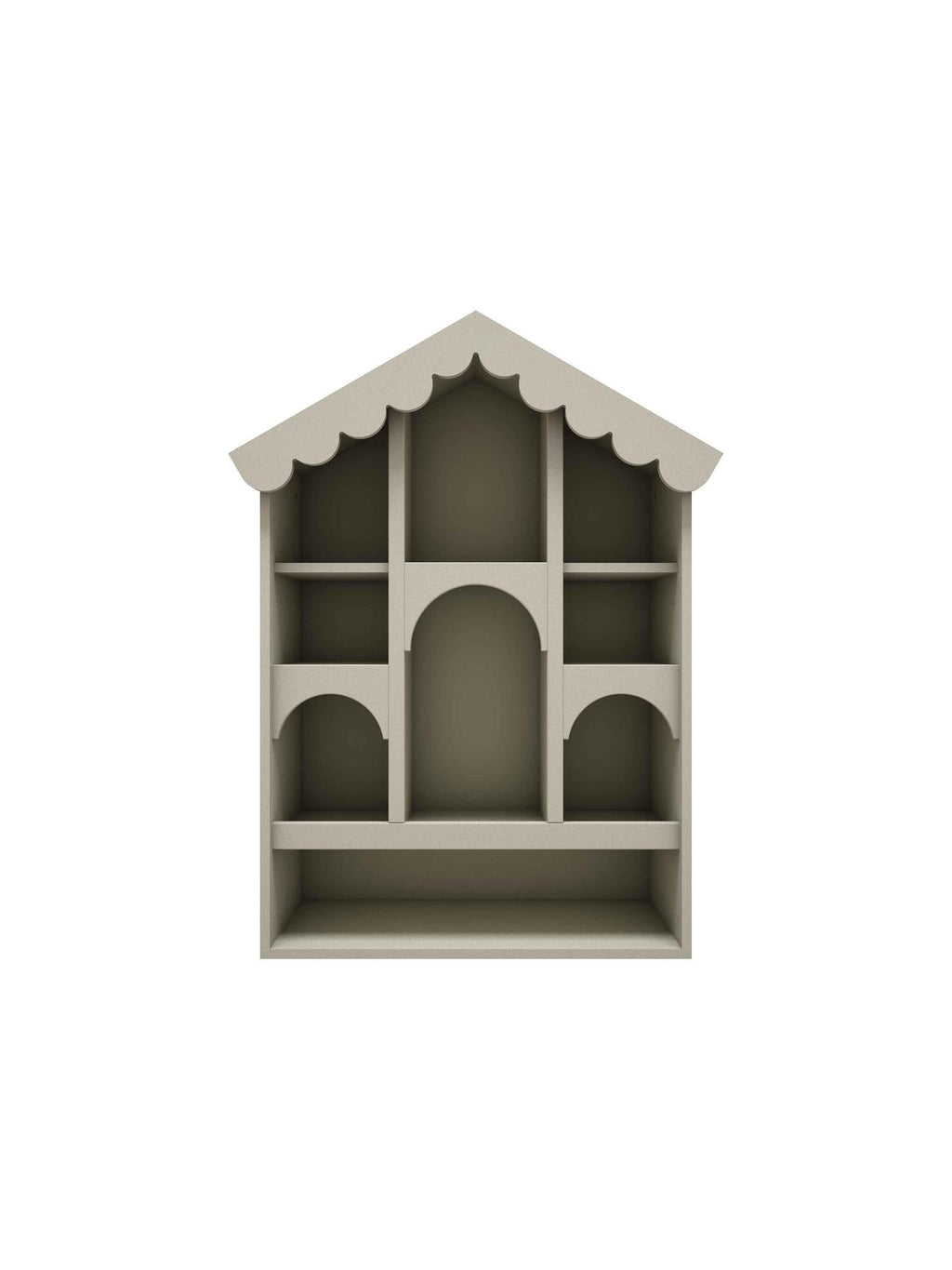 Handmade 'Babushka' Olive Dolls House