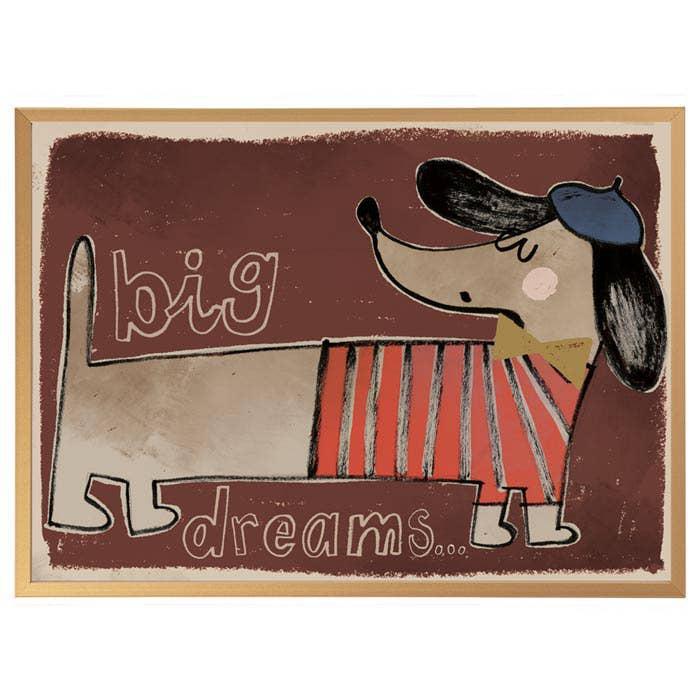 Tekel 'Big Dreams' Wall Poster - 2 Sizes Available