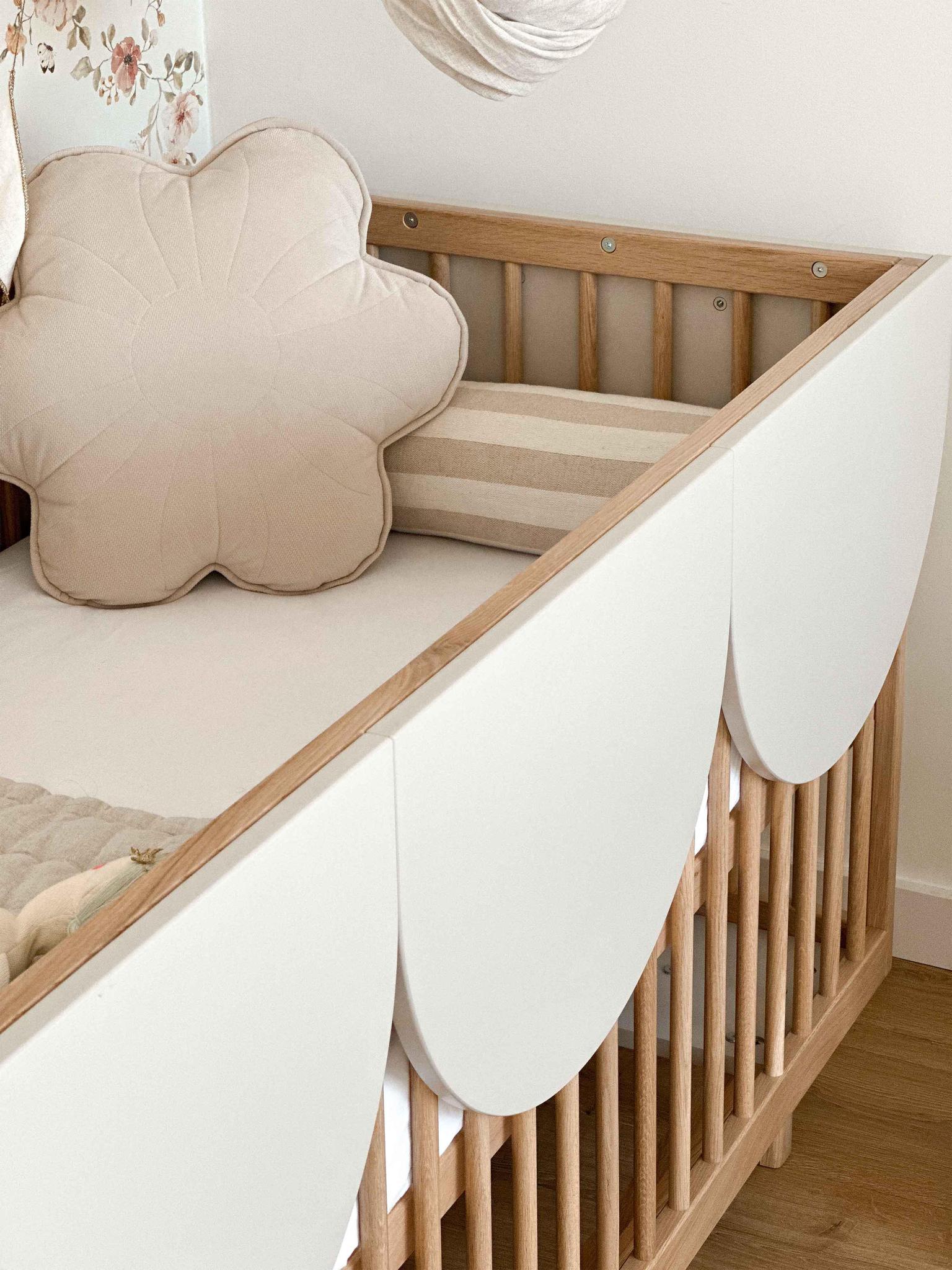 Handmade 'Bloom' Cot Bed 70 x 140