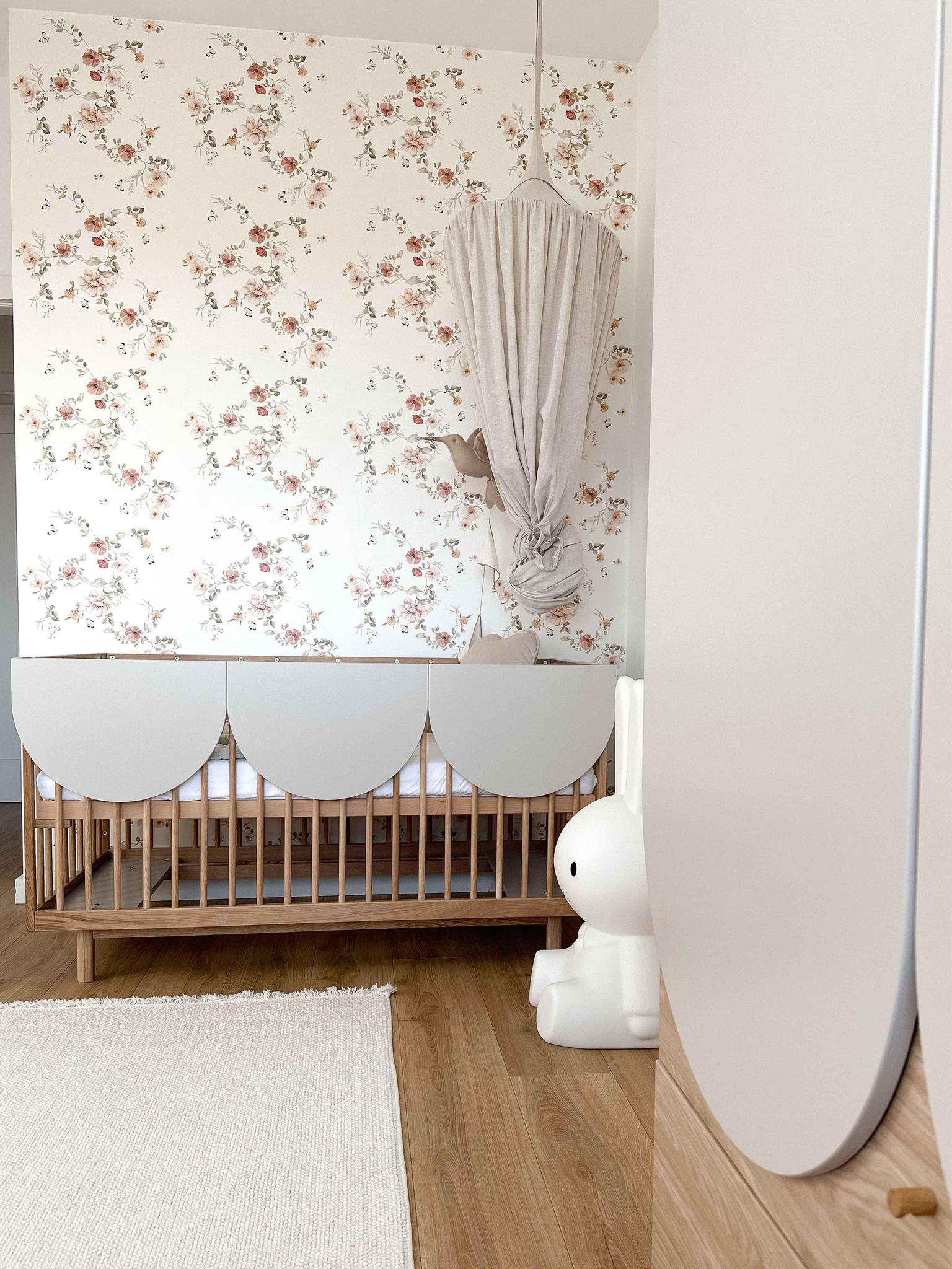 Handmade 'Bloom' Cot Bed 70 x 140