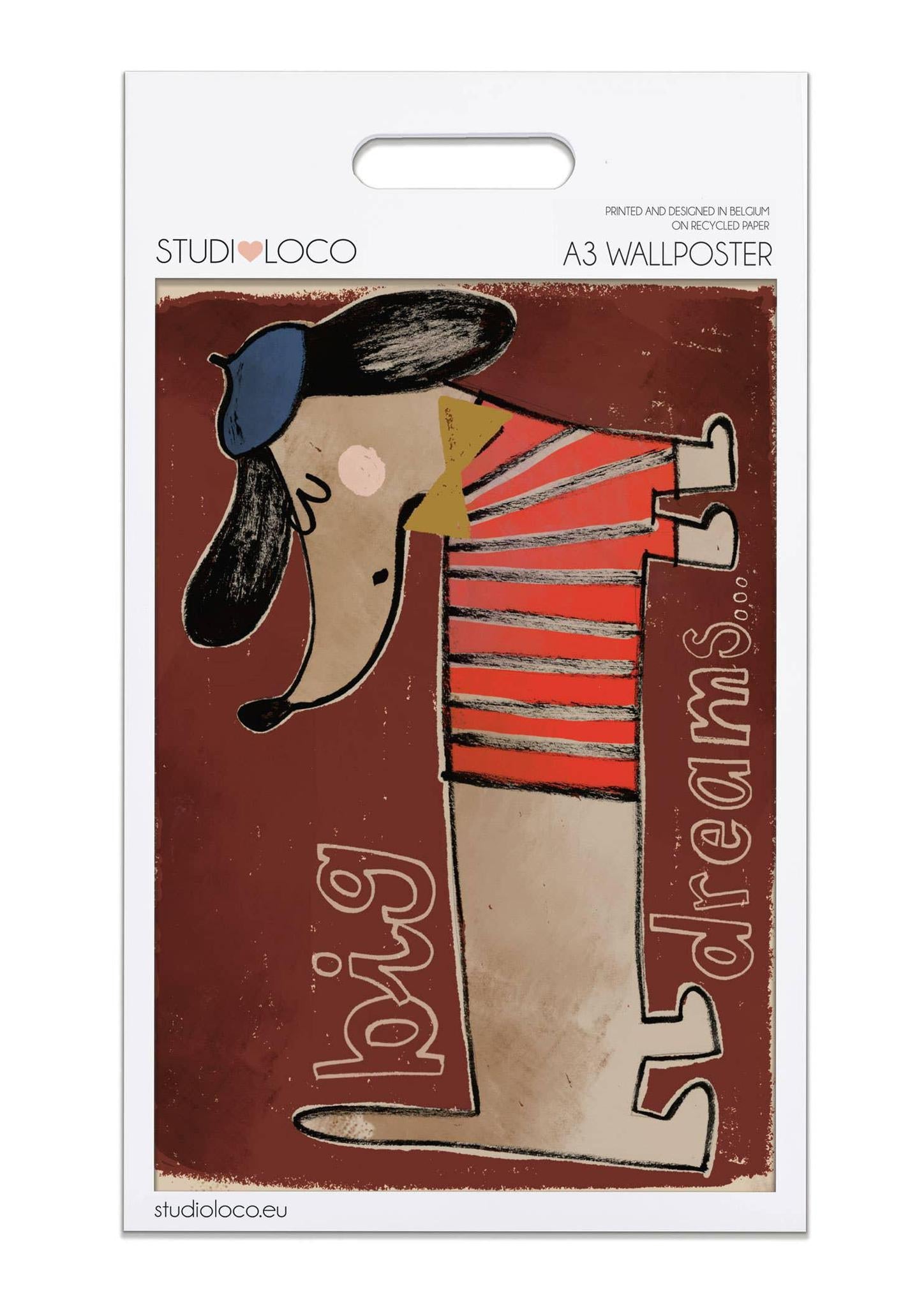 Tekel 'Big Dreams' Wall Poster - 2 Sizes Available