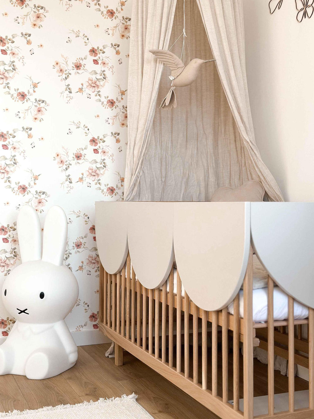 Handmade 'Bloom' Cot Bed 70 x 140