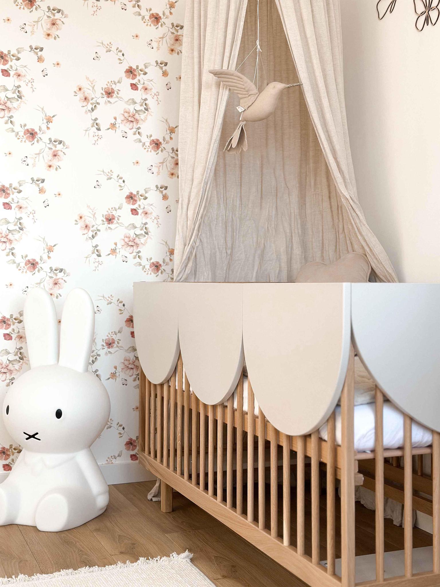 Handmade 'Bloom' Cot Bed 70 x 140