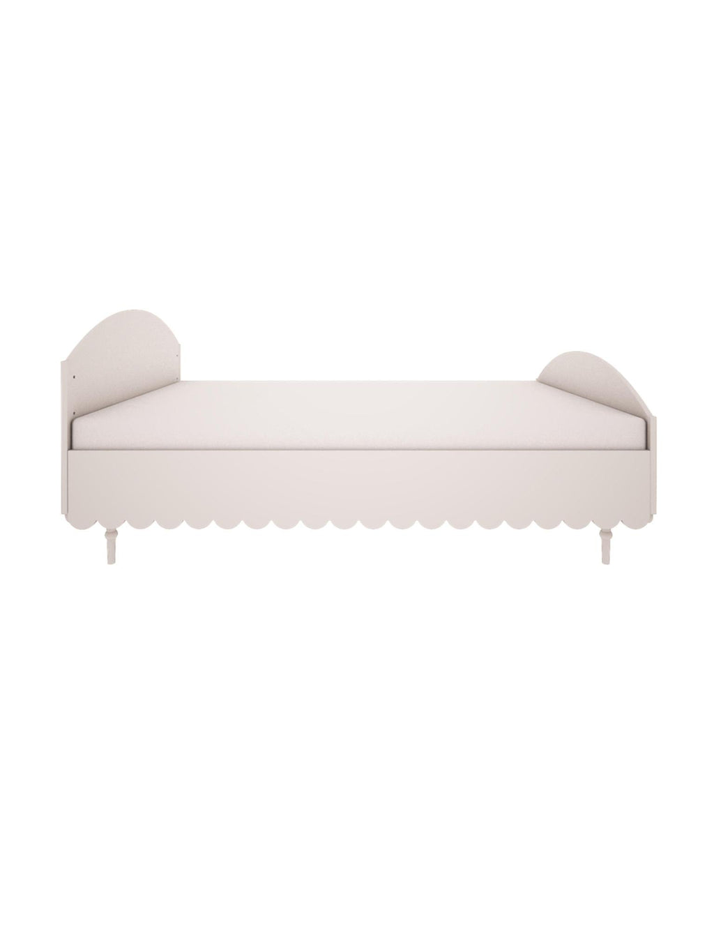 Handmade 'Babushka' White Bed 120 x 200cm