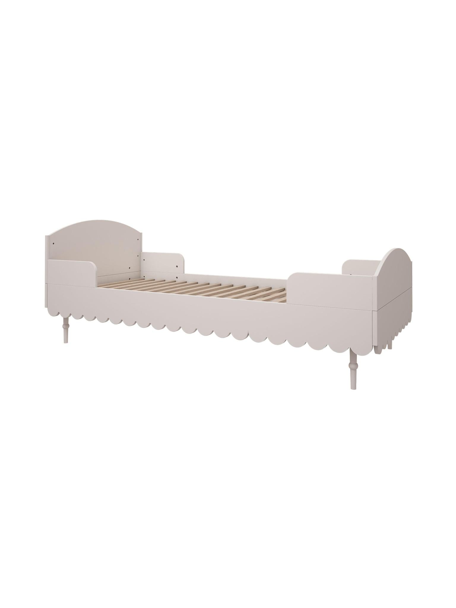 Handmade 'Babushka' White Bed 90 x 200cm