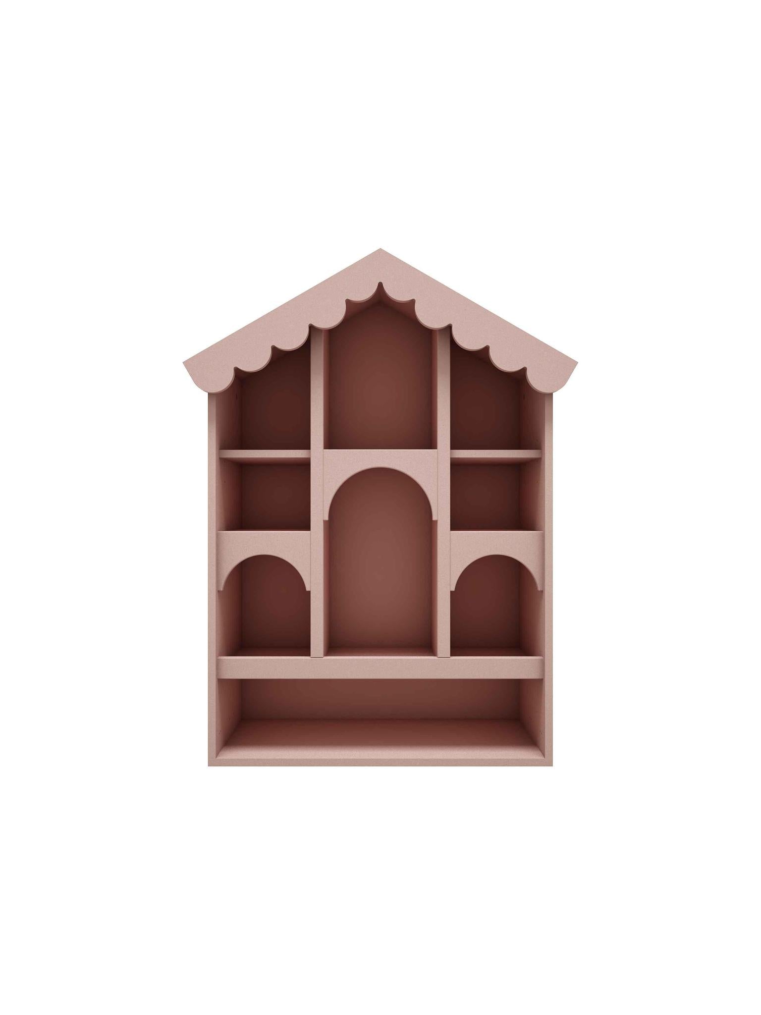 Handmade 'Babushka' Pink Dolls House