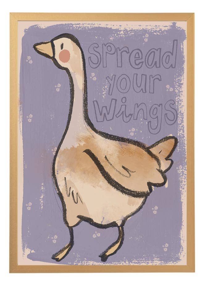Duck 'Spread Your Wings'  50X70CM Wall Poster
