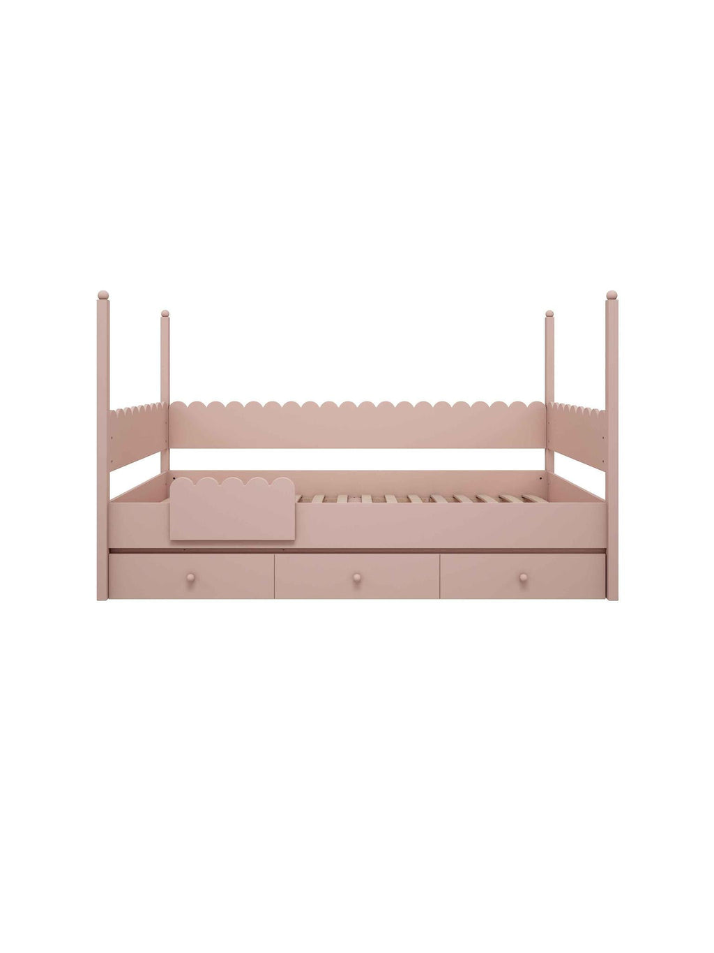 Handmade 'Babushka' Bunk Bed in Pink