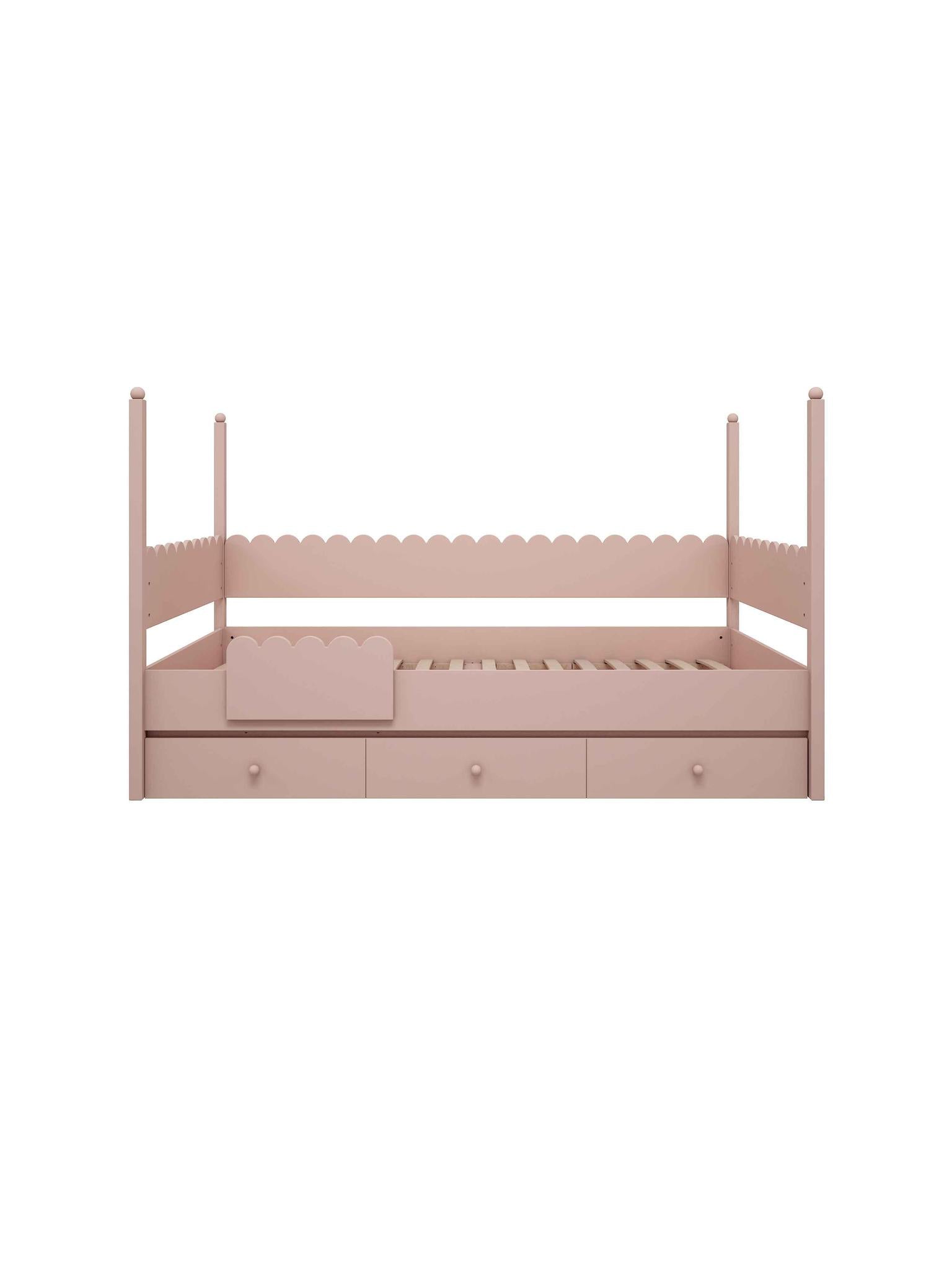 Handmade 'Babushka' Bunk Bed in Pink