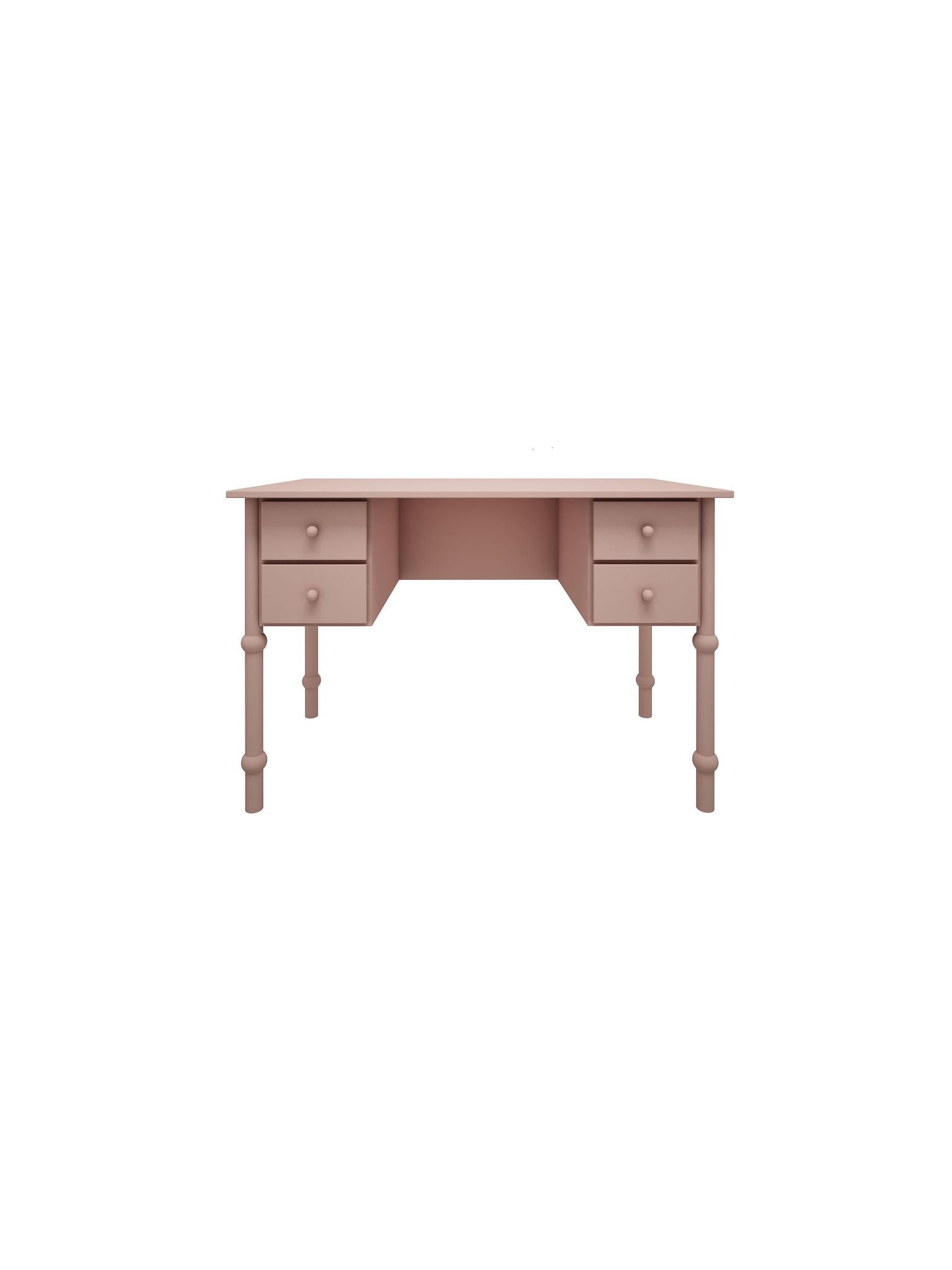 Handmade 'Babushka' Pink Desk