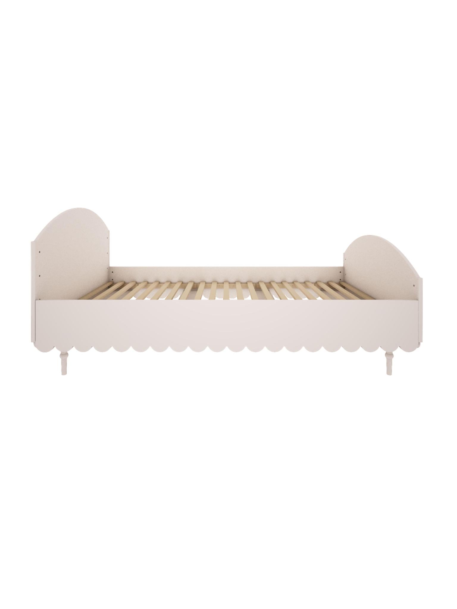 Handmade 'Babushka' White Bed 120 x 200cm