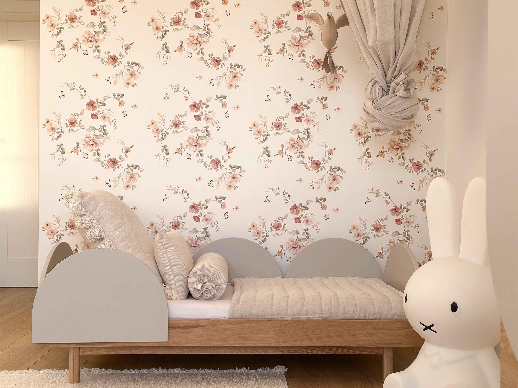 Handmade 'Bloom' Cot Bed 70 x 140
