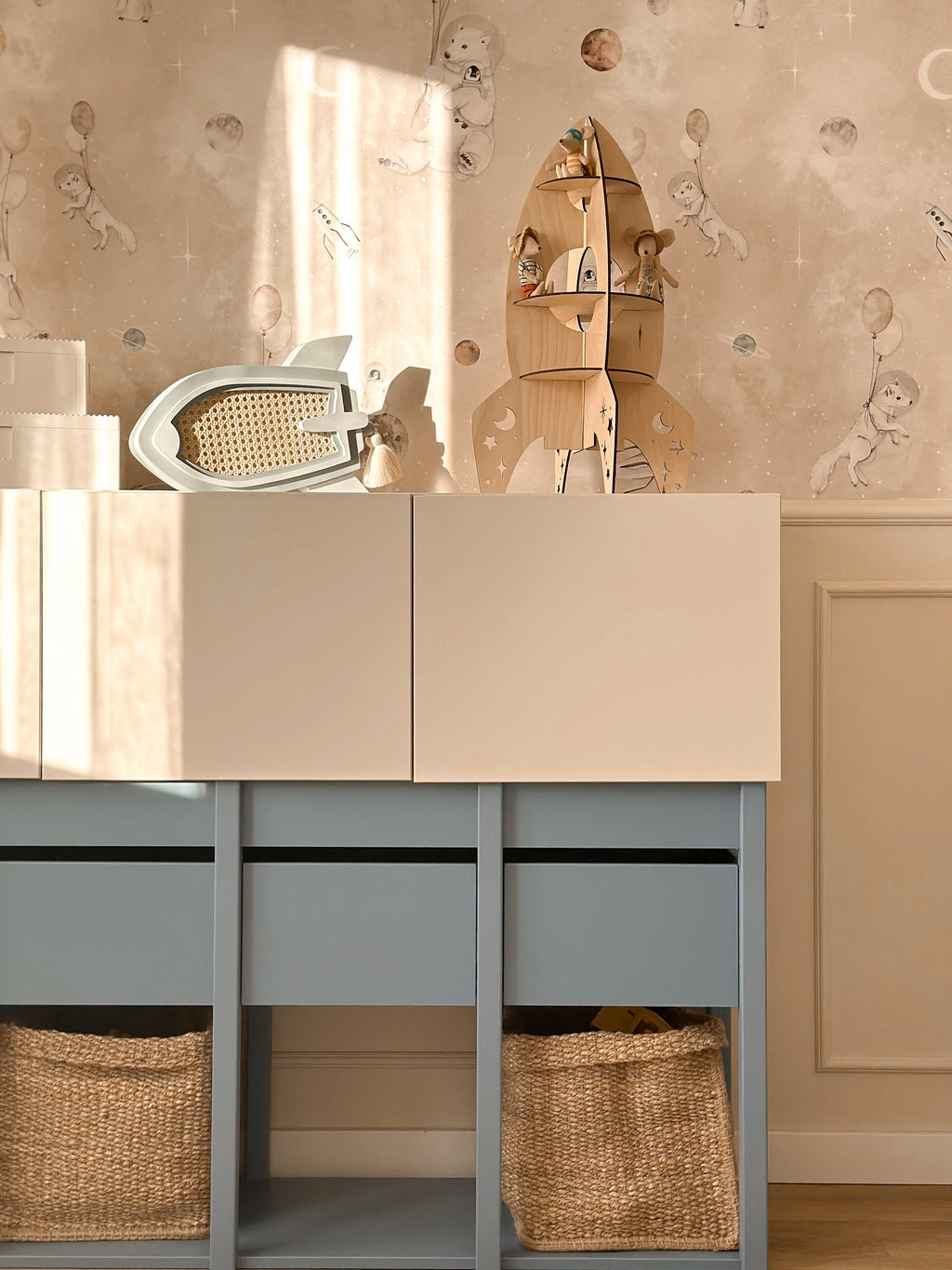 Handmade 'Tweens' Blue Chest of Drawers