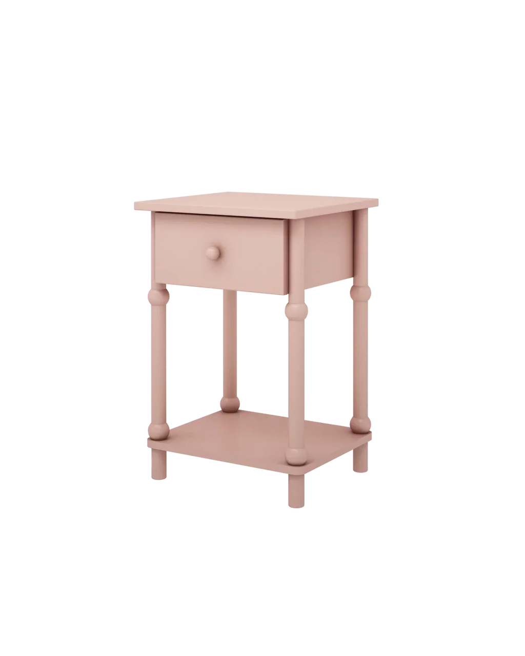Handmade 'Babushka' Pink Bedside Table