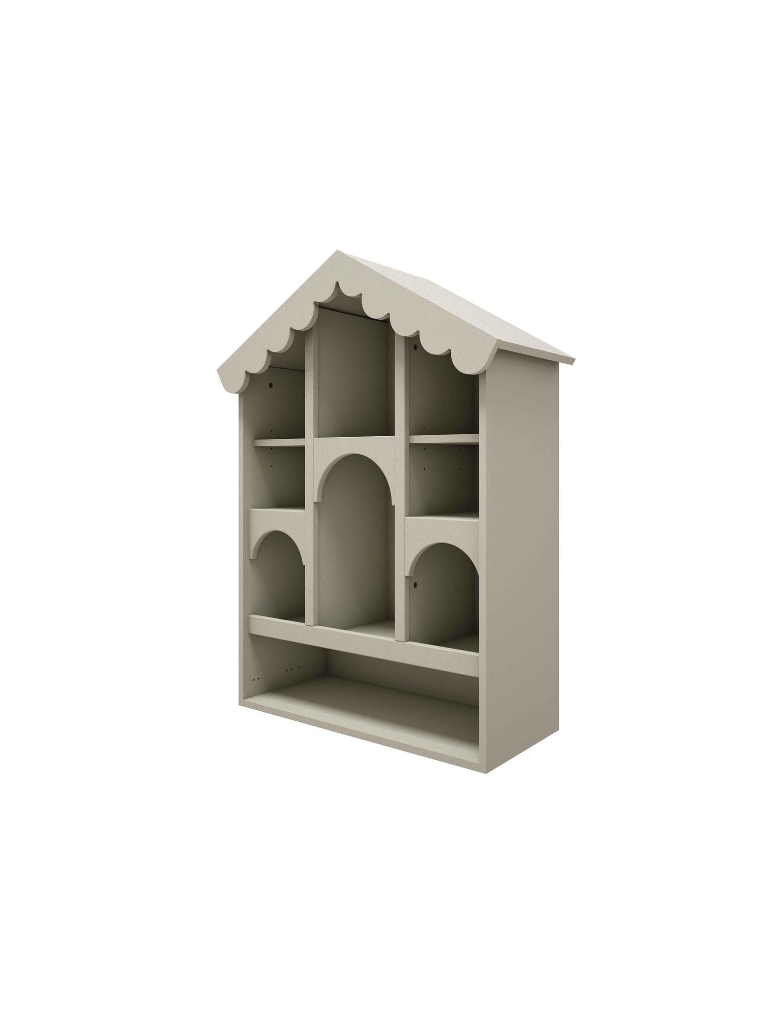 Handmade 'Babushka' Olive Dolls House