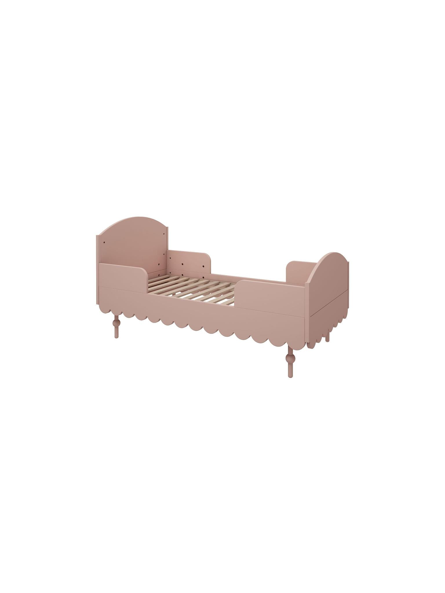 Handmade 'Babushka' Pink Cot Bed 70 x 140cm