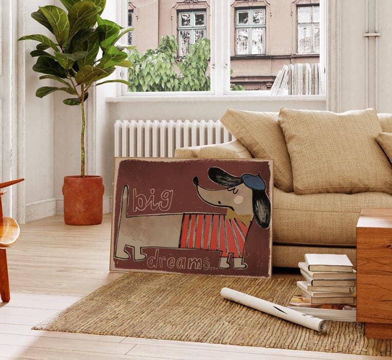 Tekel 'Big Dreams' Wall Poster - 2 Sizes Available