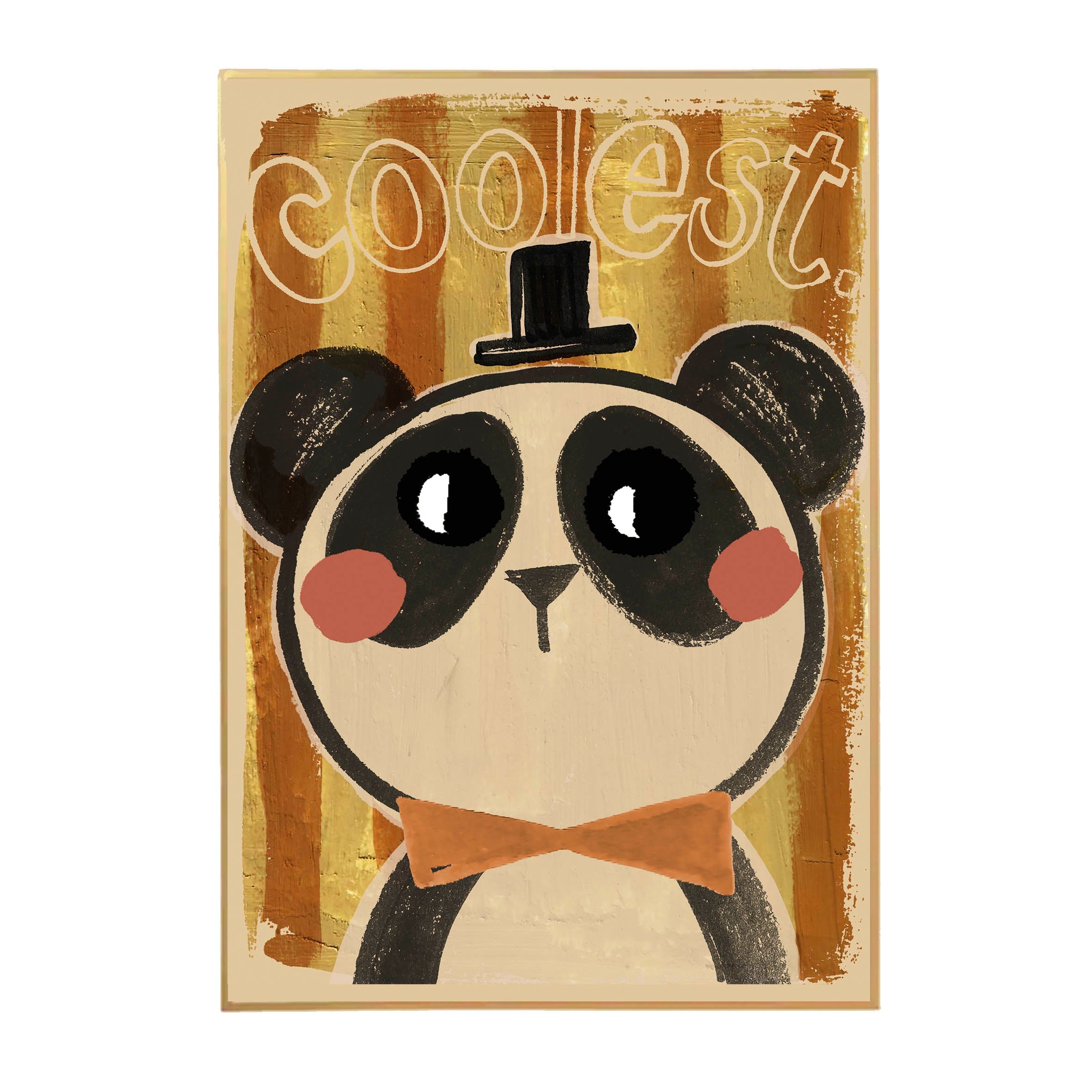 Panda 'Coolest' 50x70cm Wall Poster