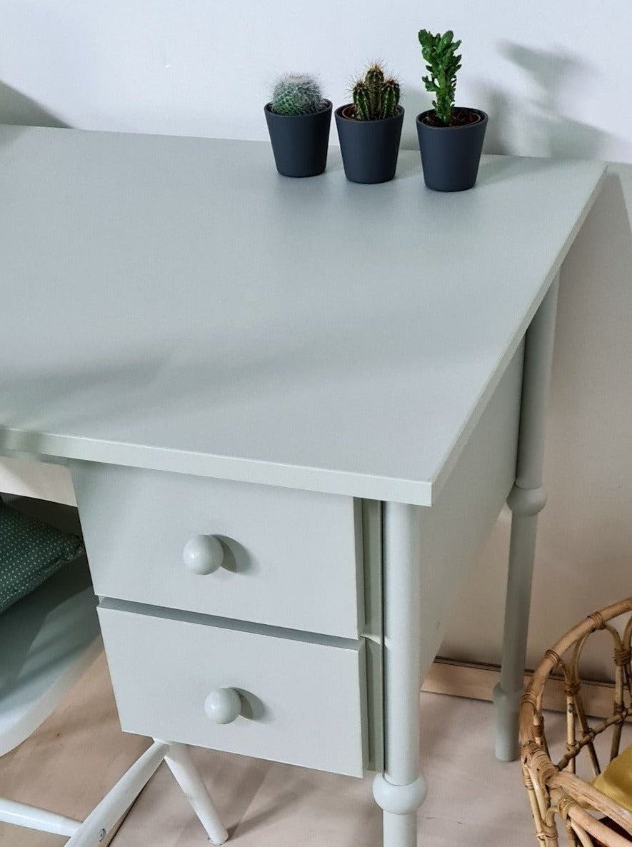 Handmade 'Babushka' Olive Desk