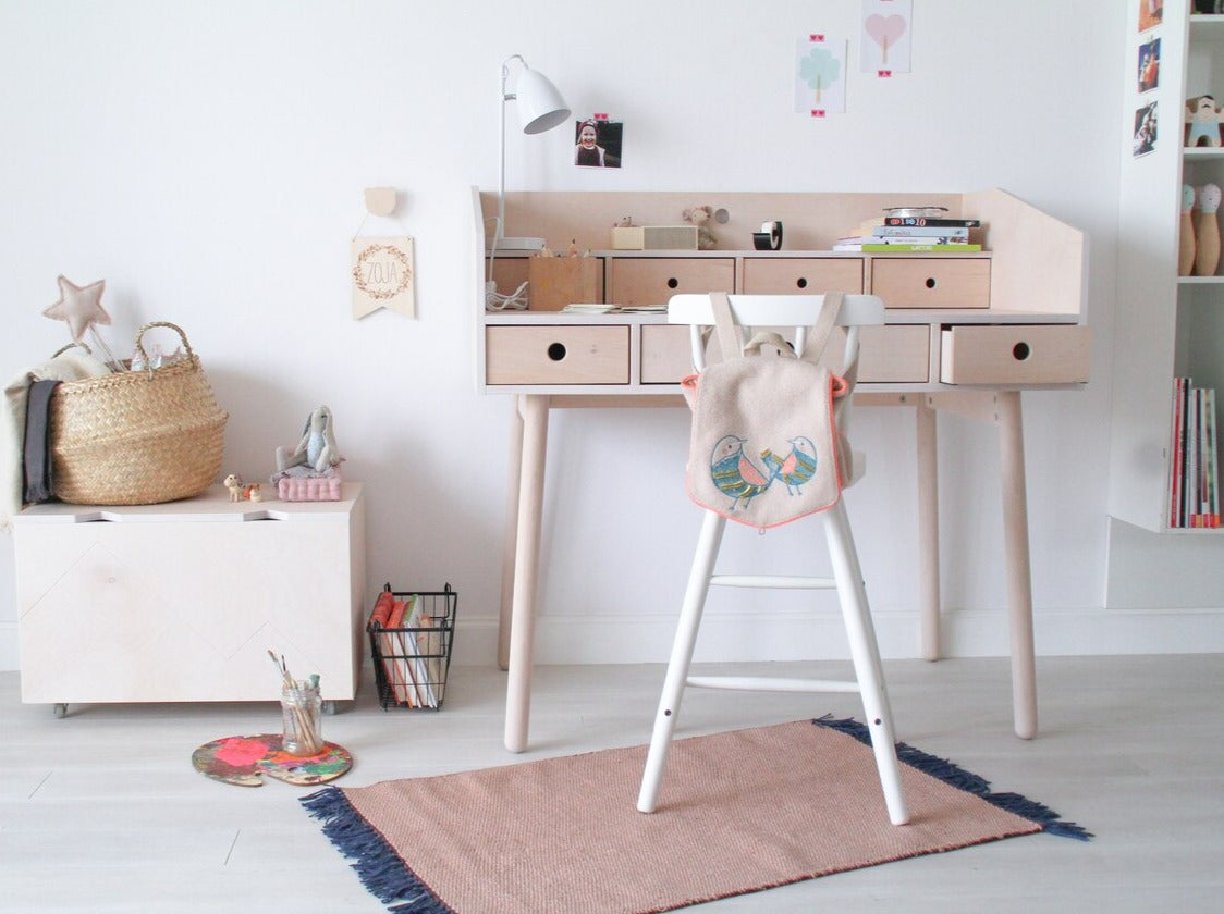 Handmade Birch 'River' Writing Desk - 3 Options