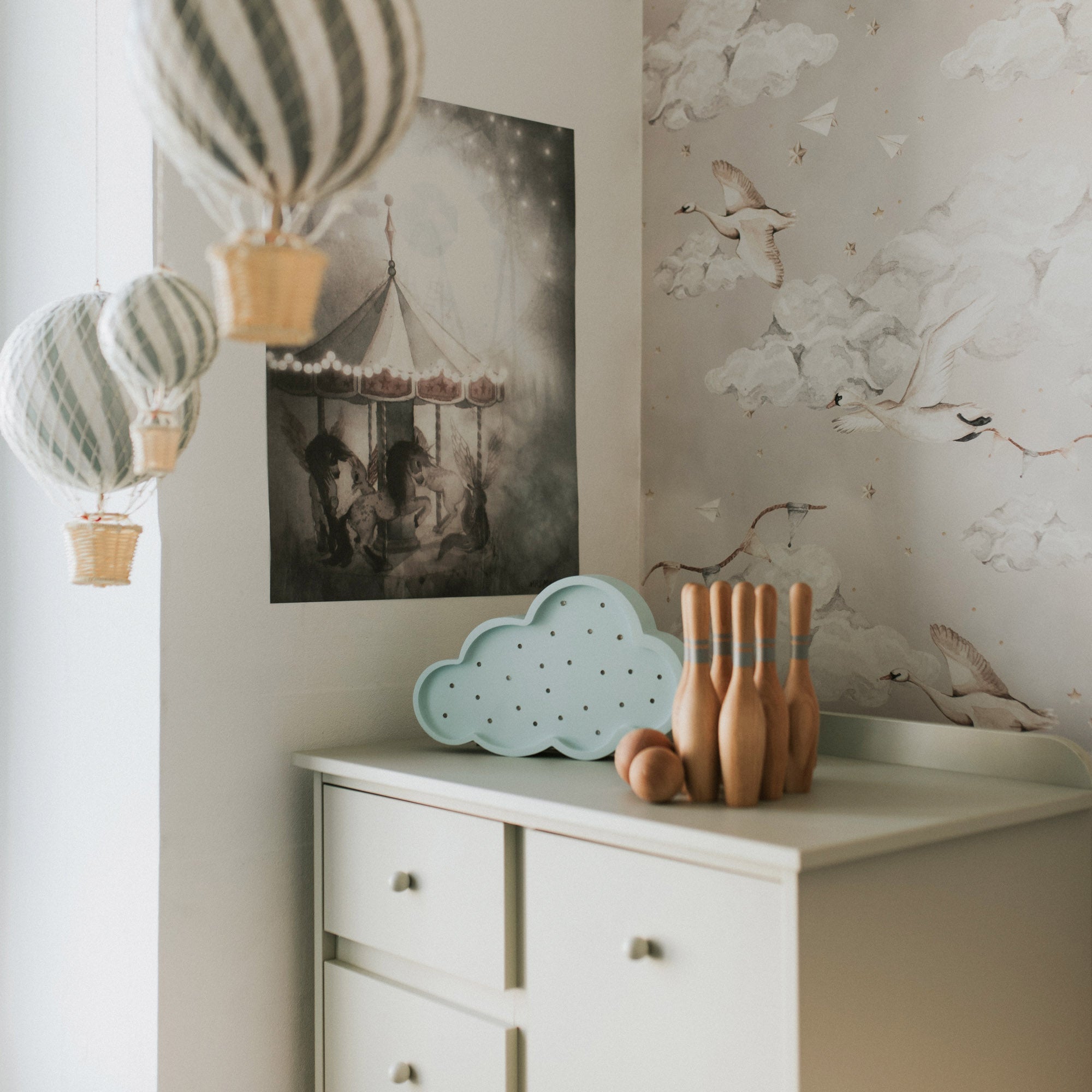 Handmade 'Babushka' Olive Chest of Drawers
