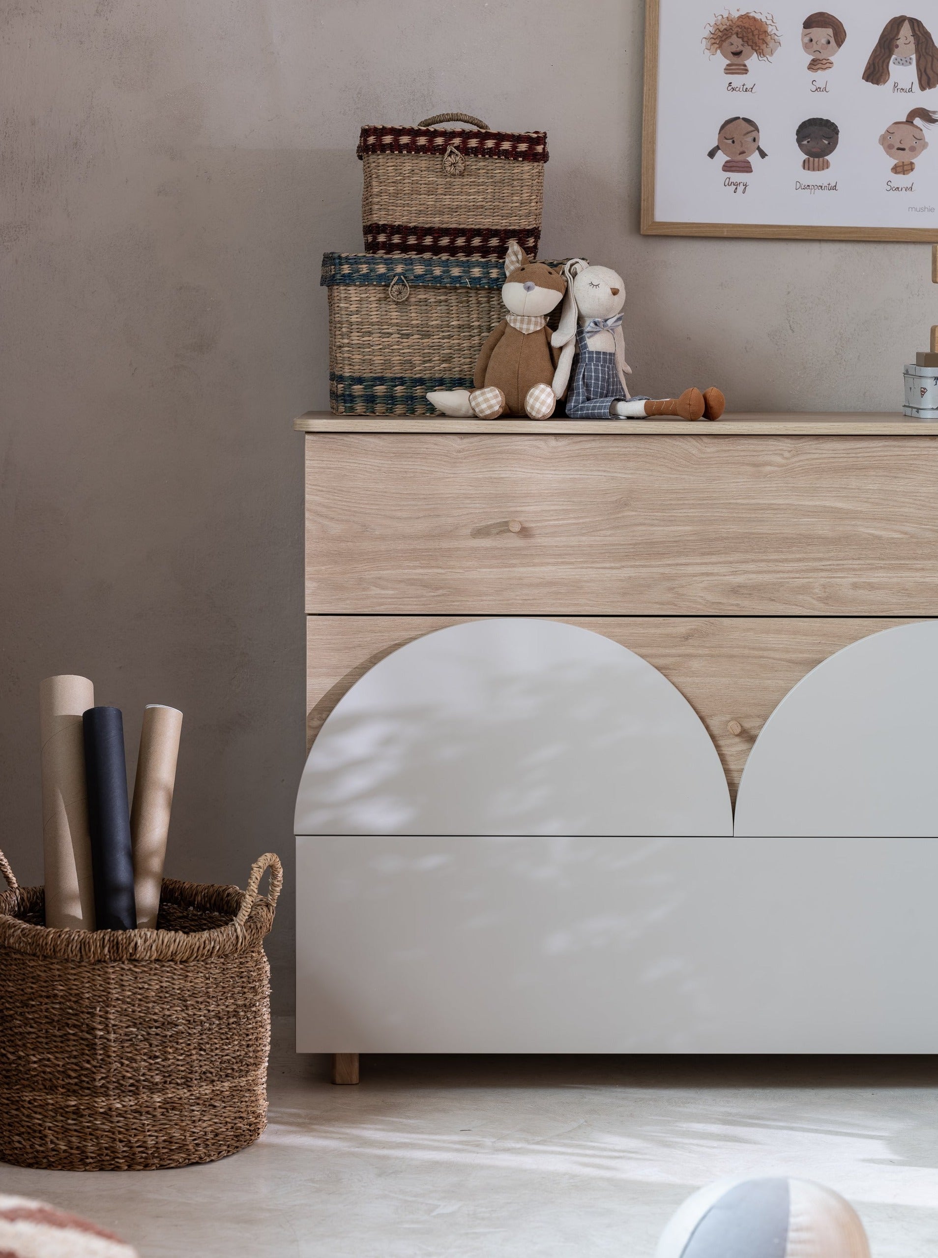 Handmade 'Bloom' Chest of Drawers