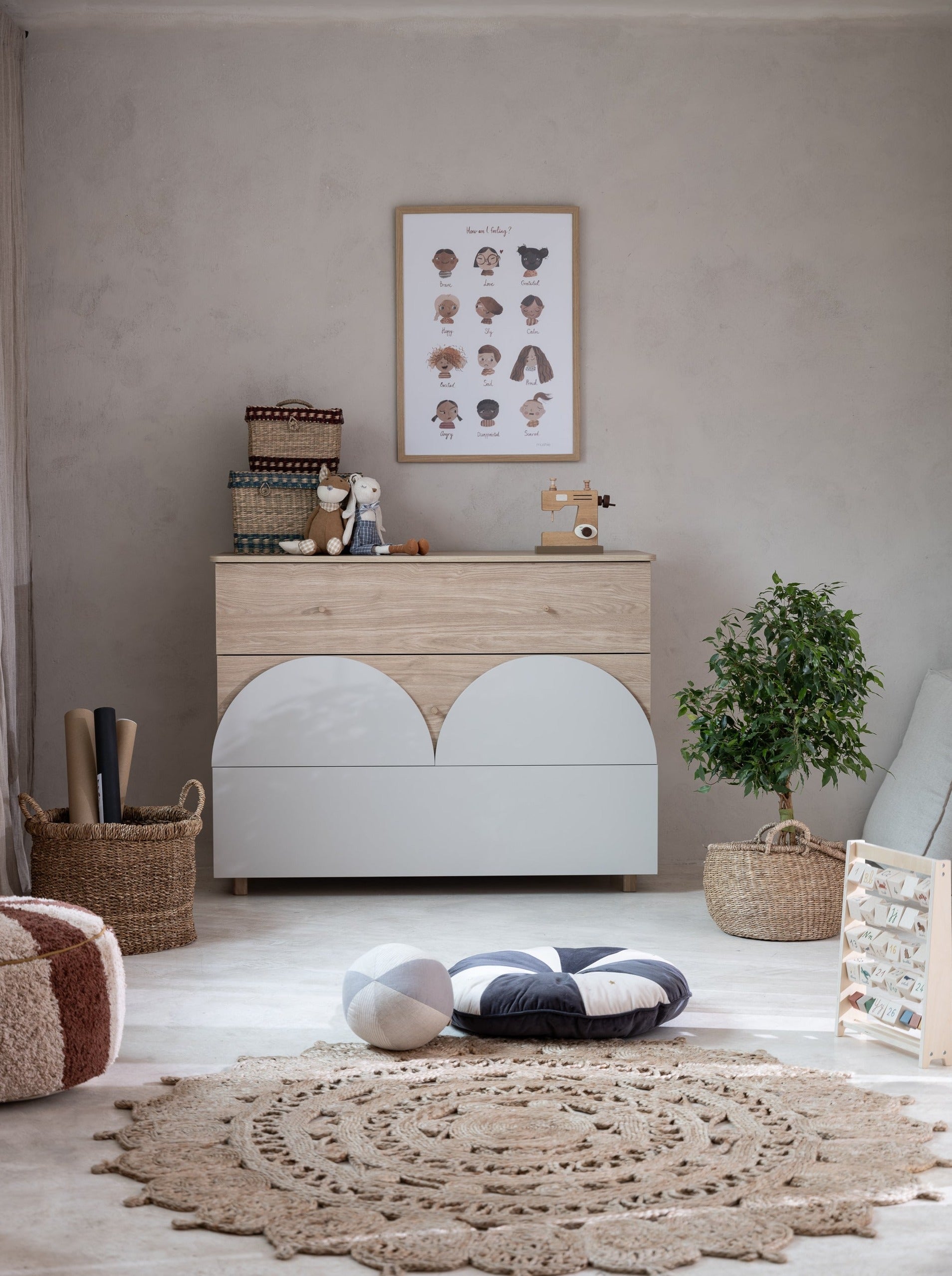 Handmade 'Bloom' Chest of Drawers