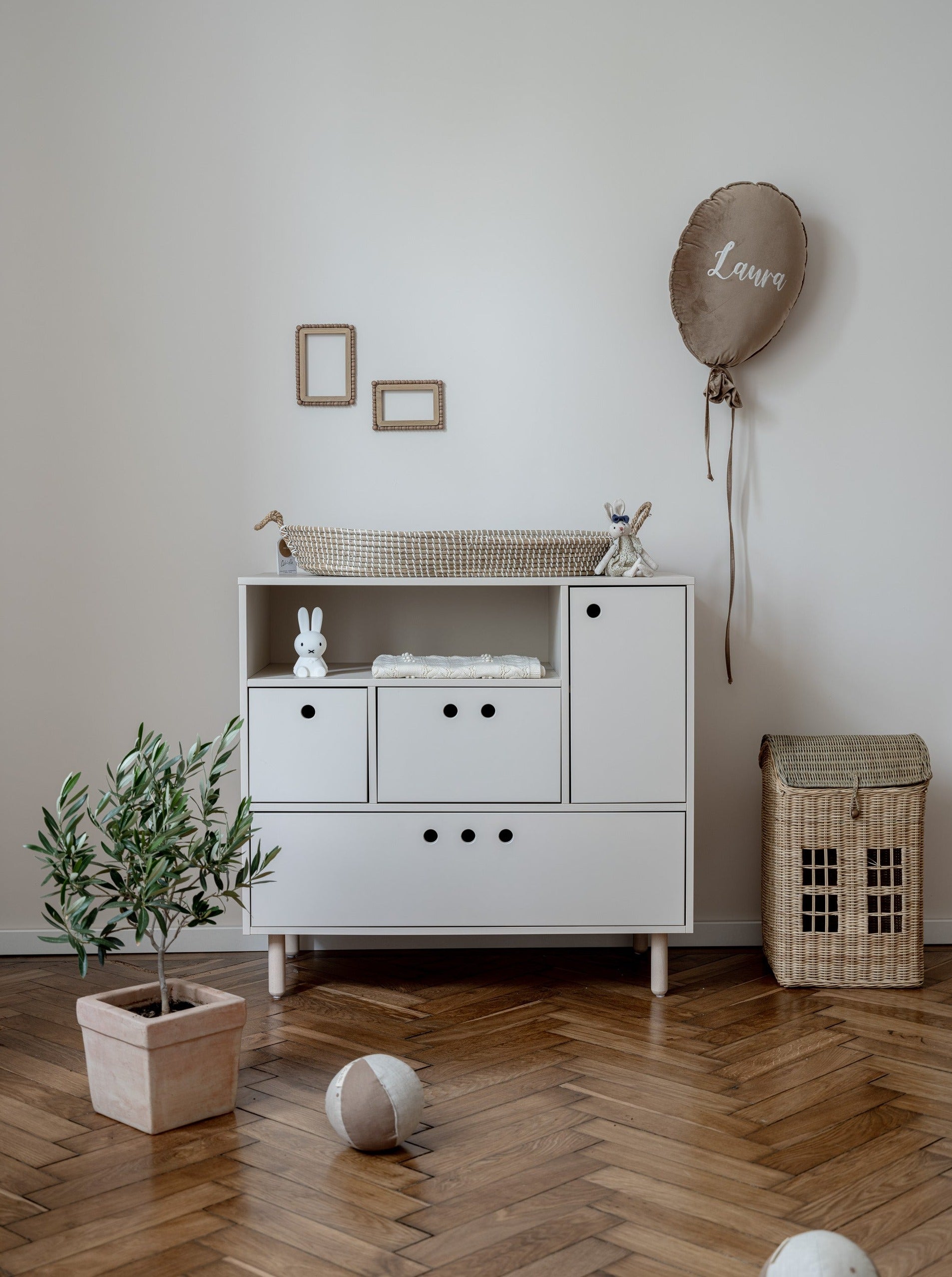 Handmade Birch 'River' Chest of Drawer - Sand