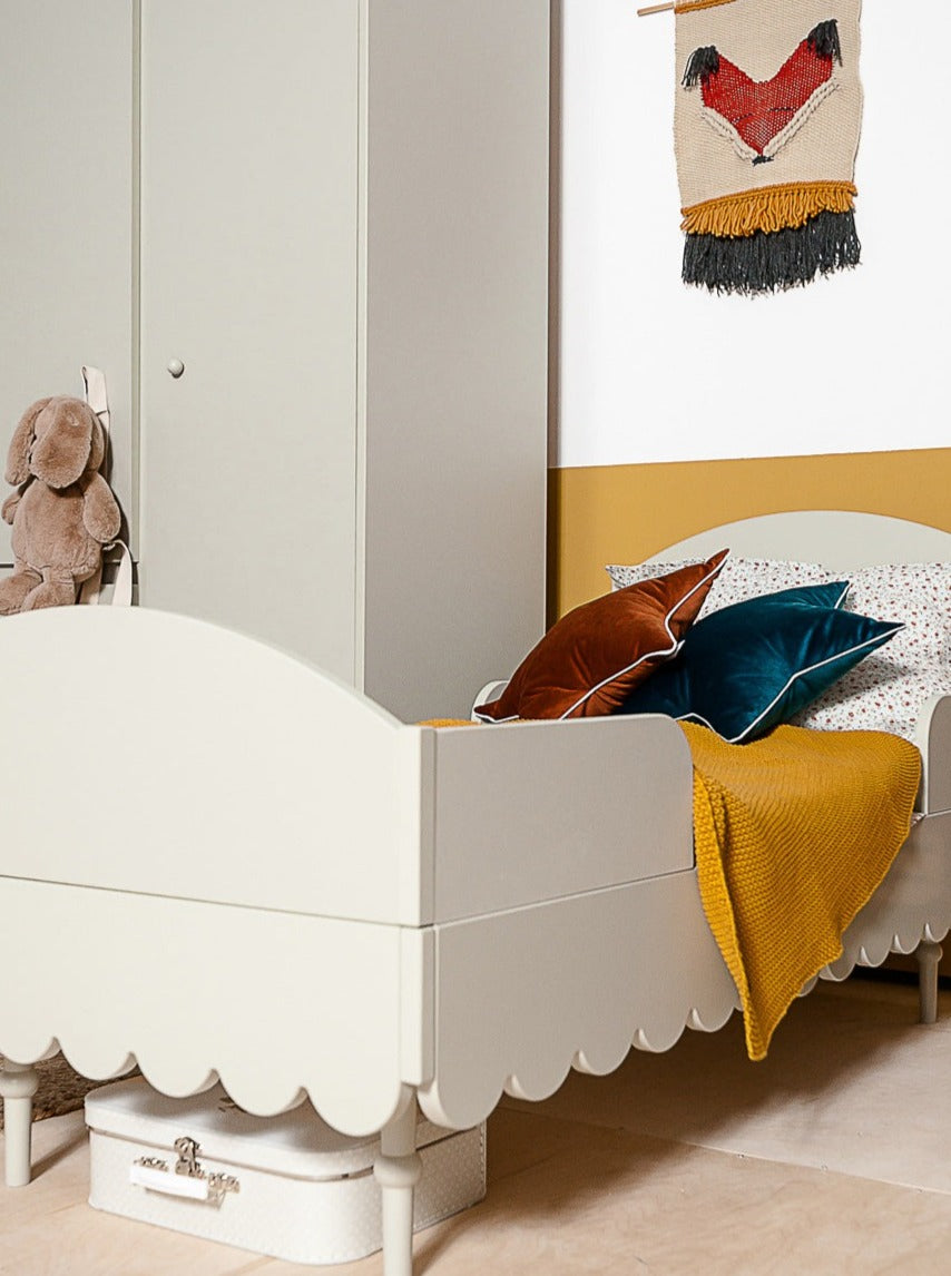 Handmade 'Babushka' Pink Cot Bed 70 x 140cm