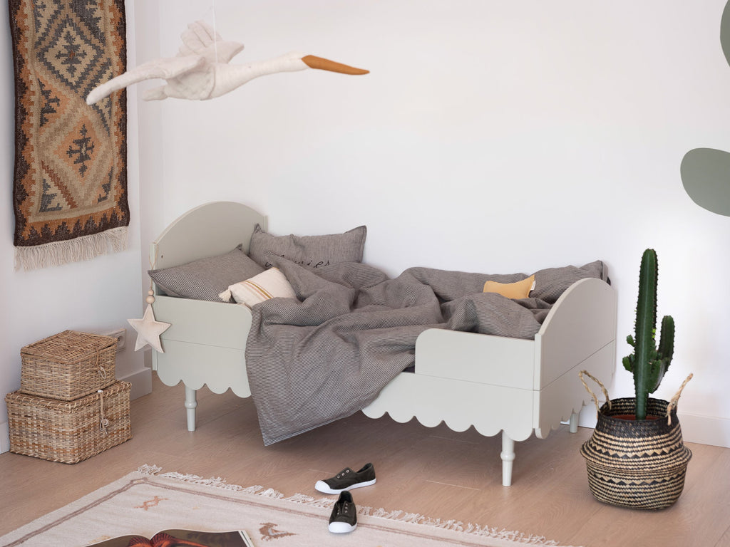 Handmade 'Babushka' Pink Cot Bed 70 x 140cm