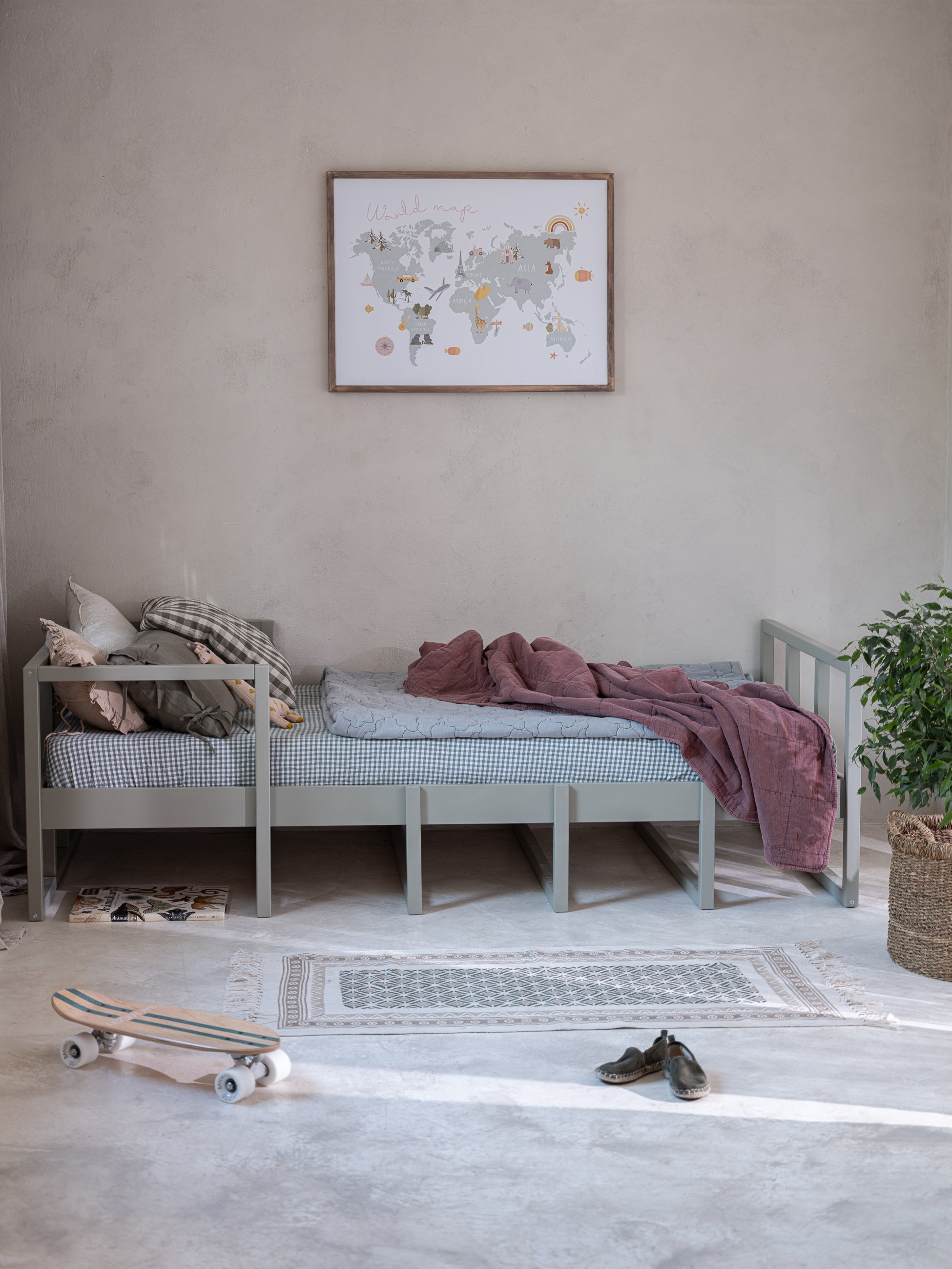 Handmade 'Tweens' Under Drawer for Bed 90 x 200cm (Eucalyptus)