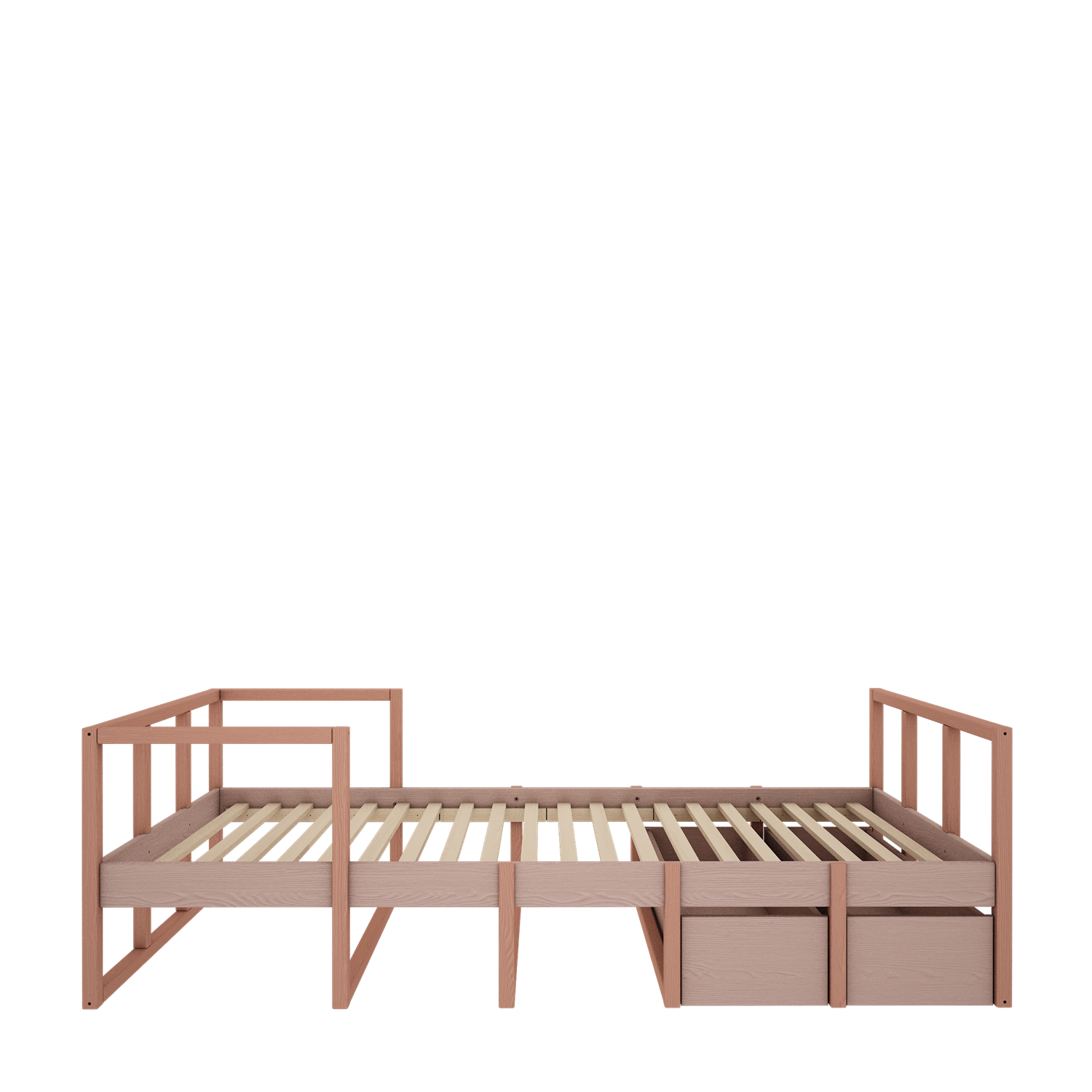 Handmade 'Tweens' Under Drawer for Bed 90 x 200cm (Pink)