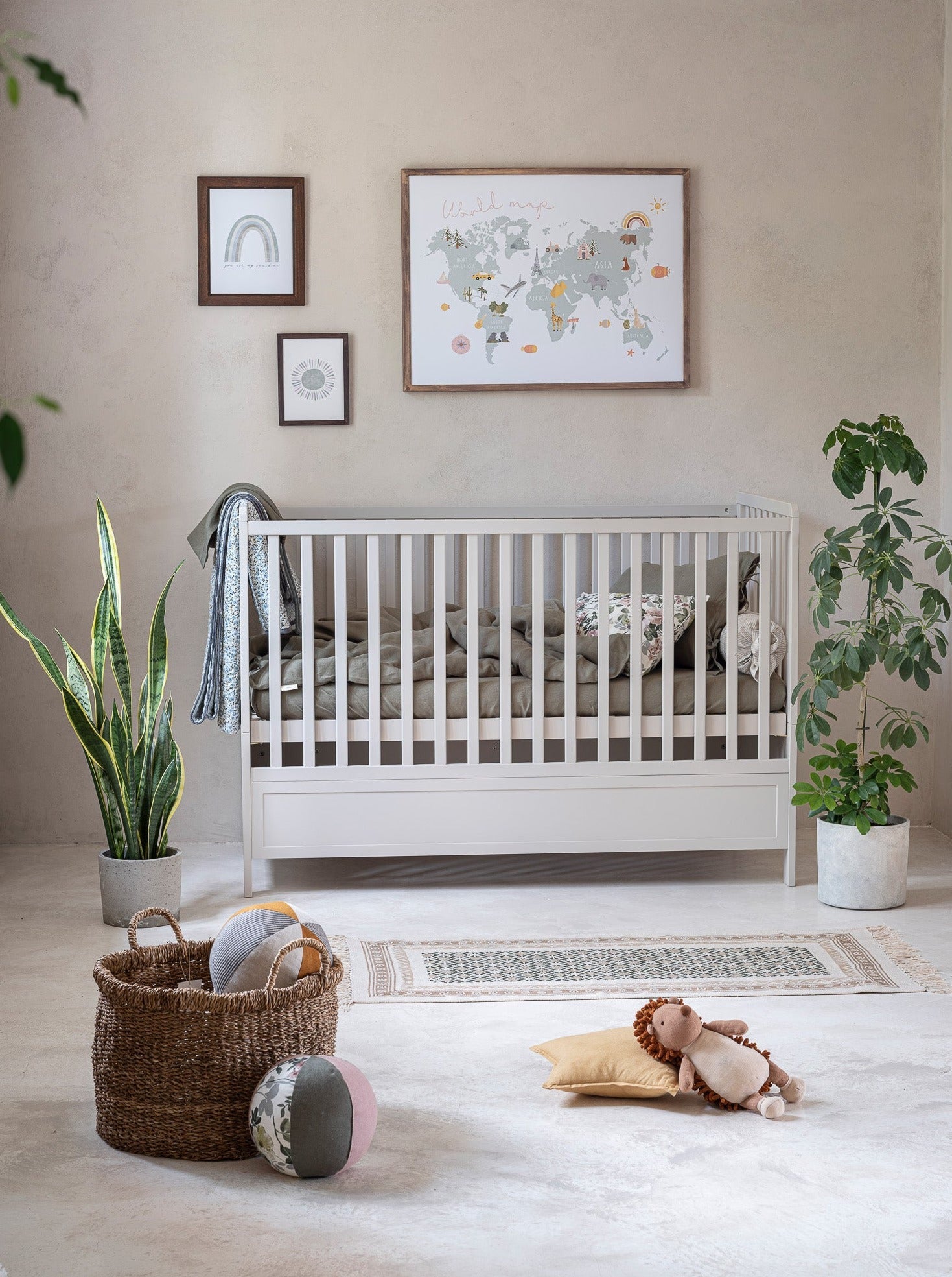 Handmade 'Vintage' Cot Bed 70 x 140cm