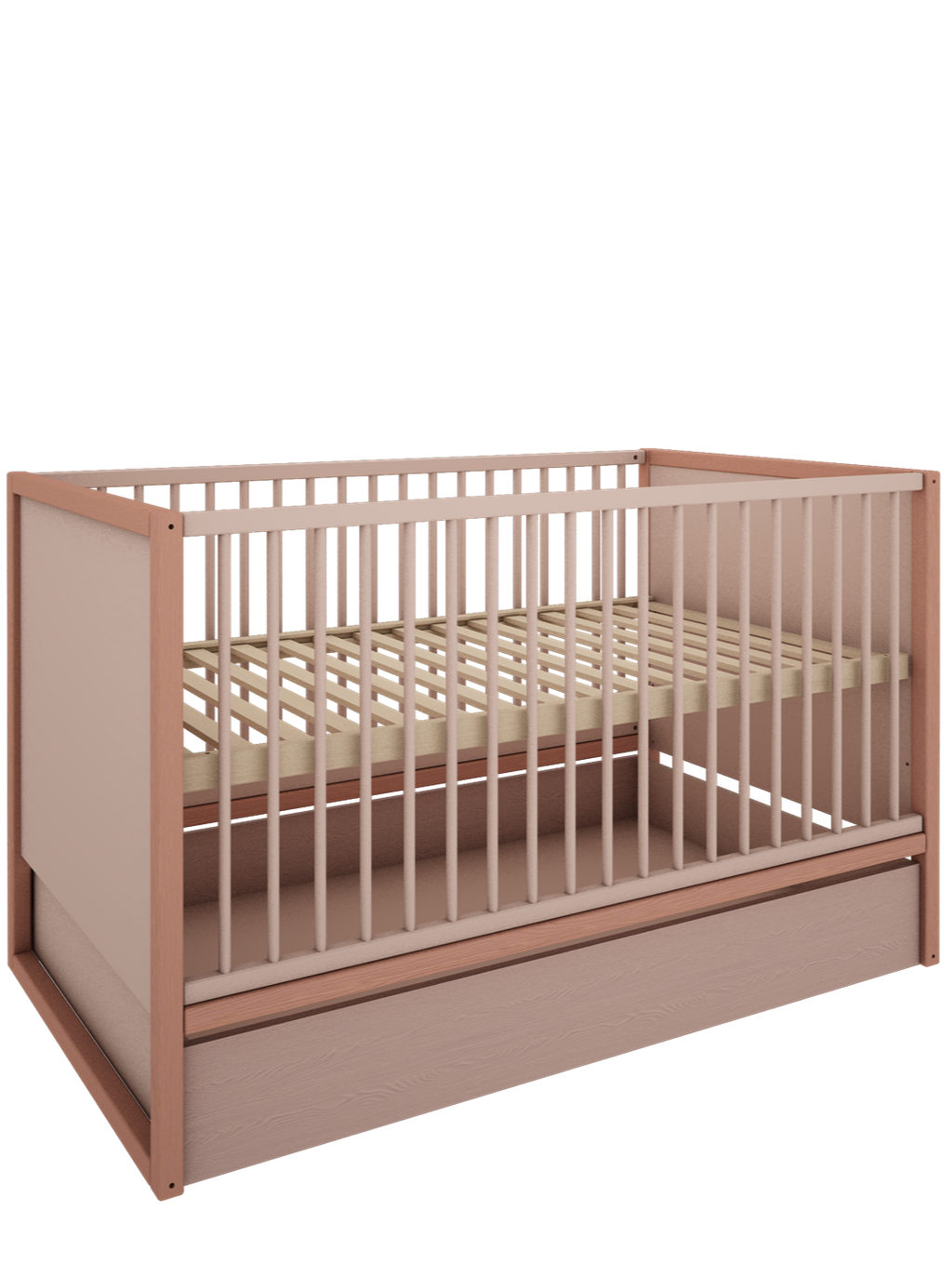 Handmade 'Tweens' Under bed Drawer for 70x140 bed (Pink)
