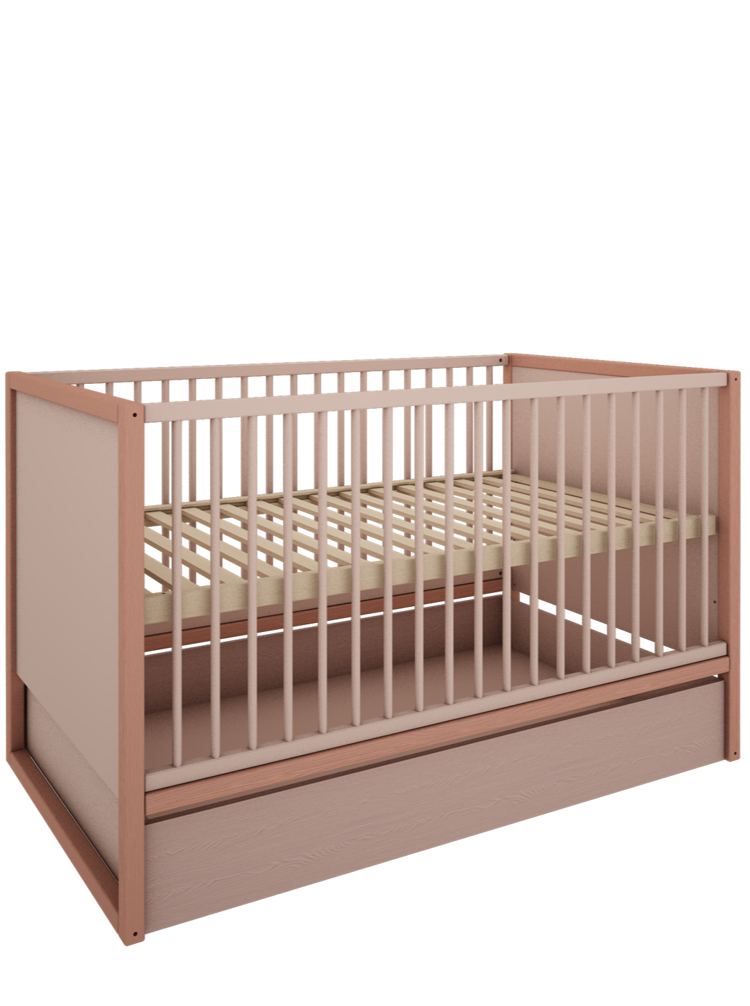 Handmade 'Tweens' Under bed Drawer for 70x140 bed (Pink)