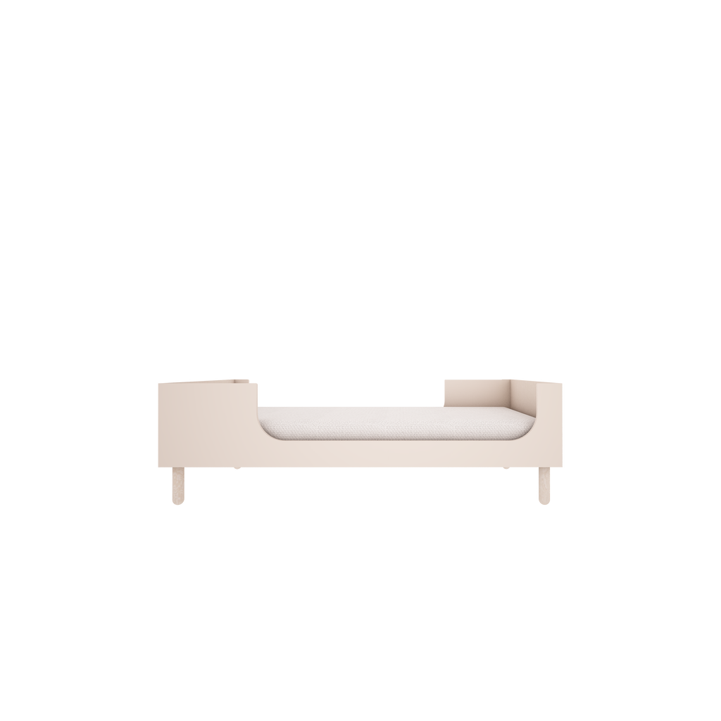 Handmade Birch 'River' Cot Bed 70 x 140cm - Sand