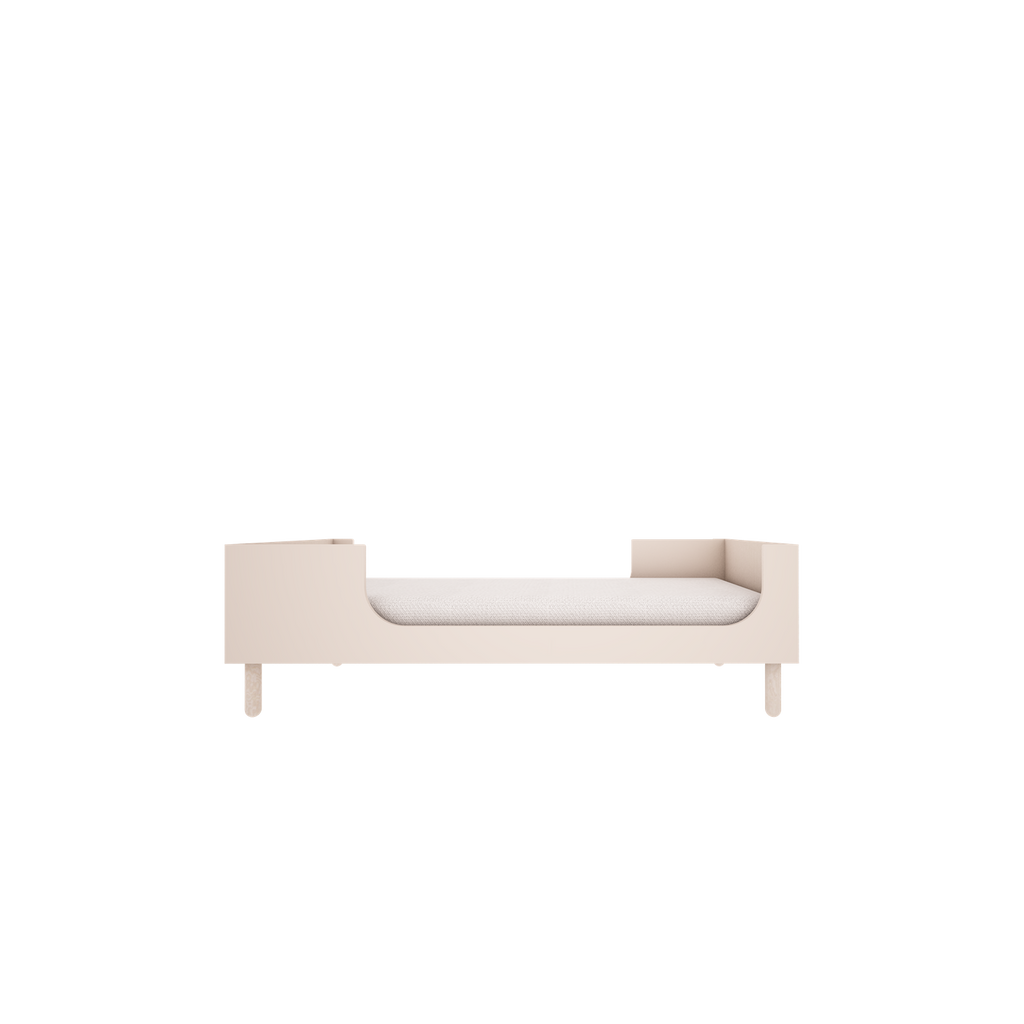 Handmade Birch 'River' Cot Bed 70 x 140cm - Sand