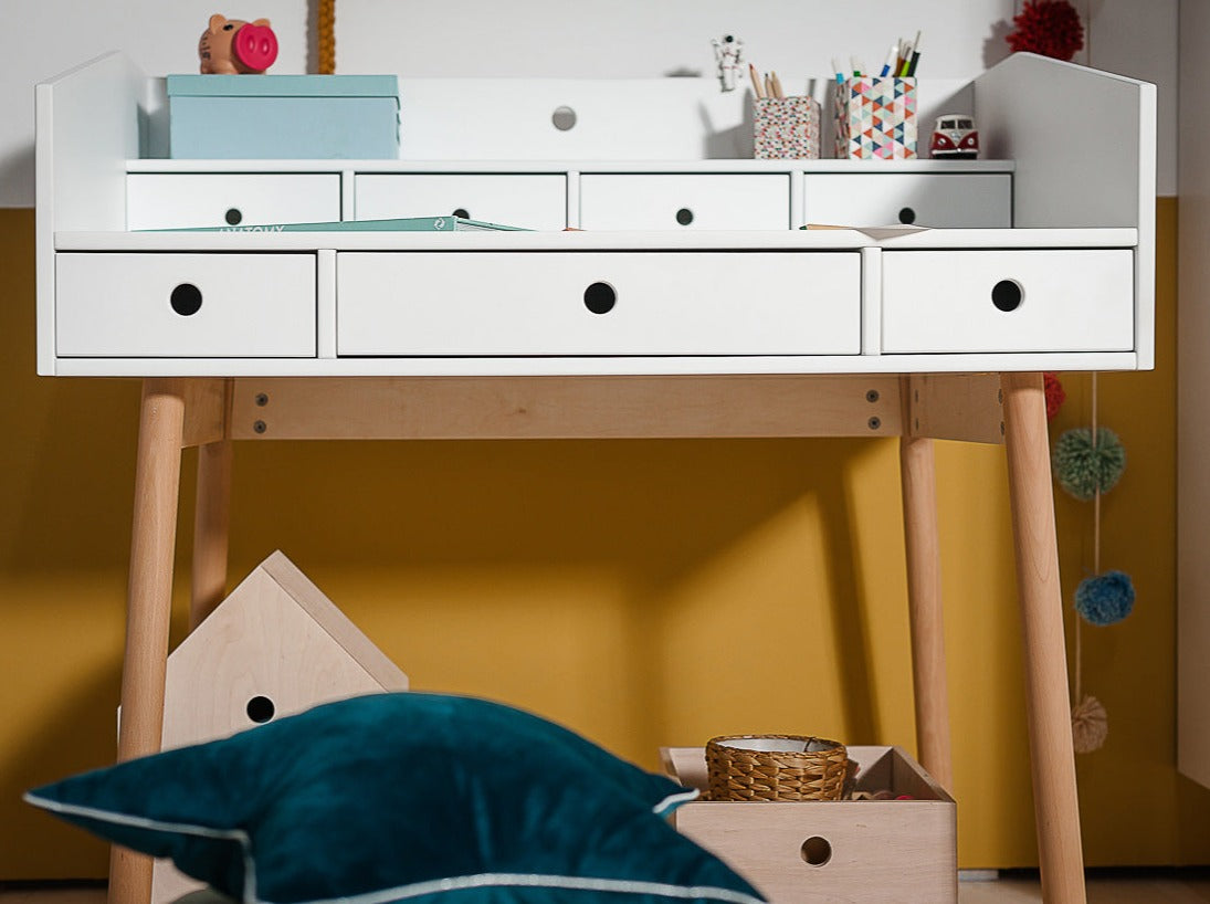 Handmade Birch 'River' Writing Desk - 3 Options