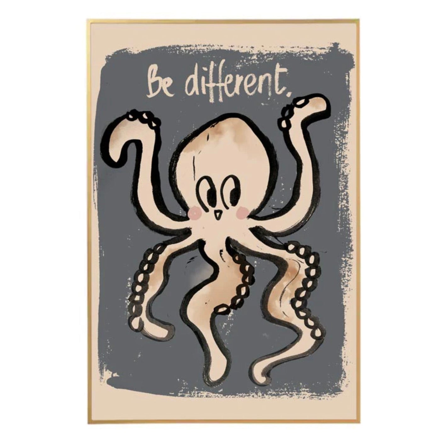 Octo 'Be Different' Wall Poster - 2 Sizes Available