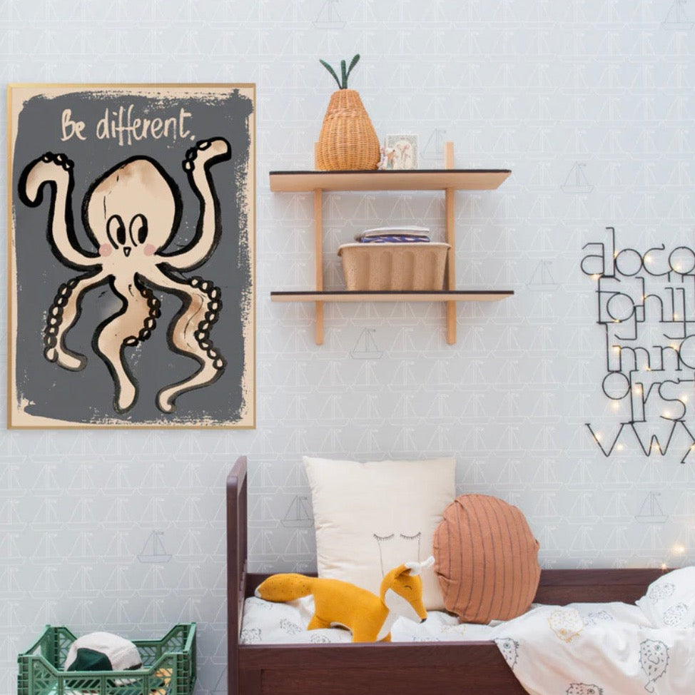 Octo 'Be Different' Wall Poster - 2 Sizes Available