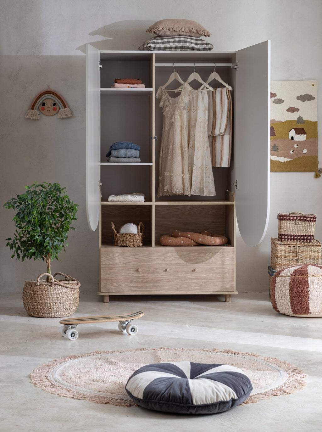 Handmade 'Bloom' Wardrobe