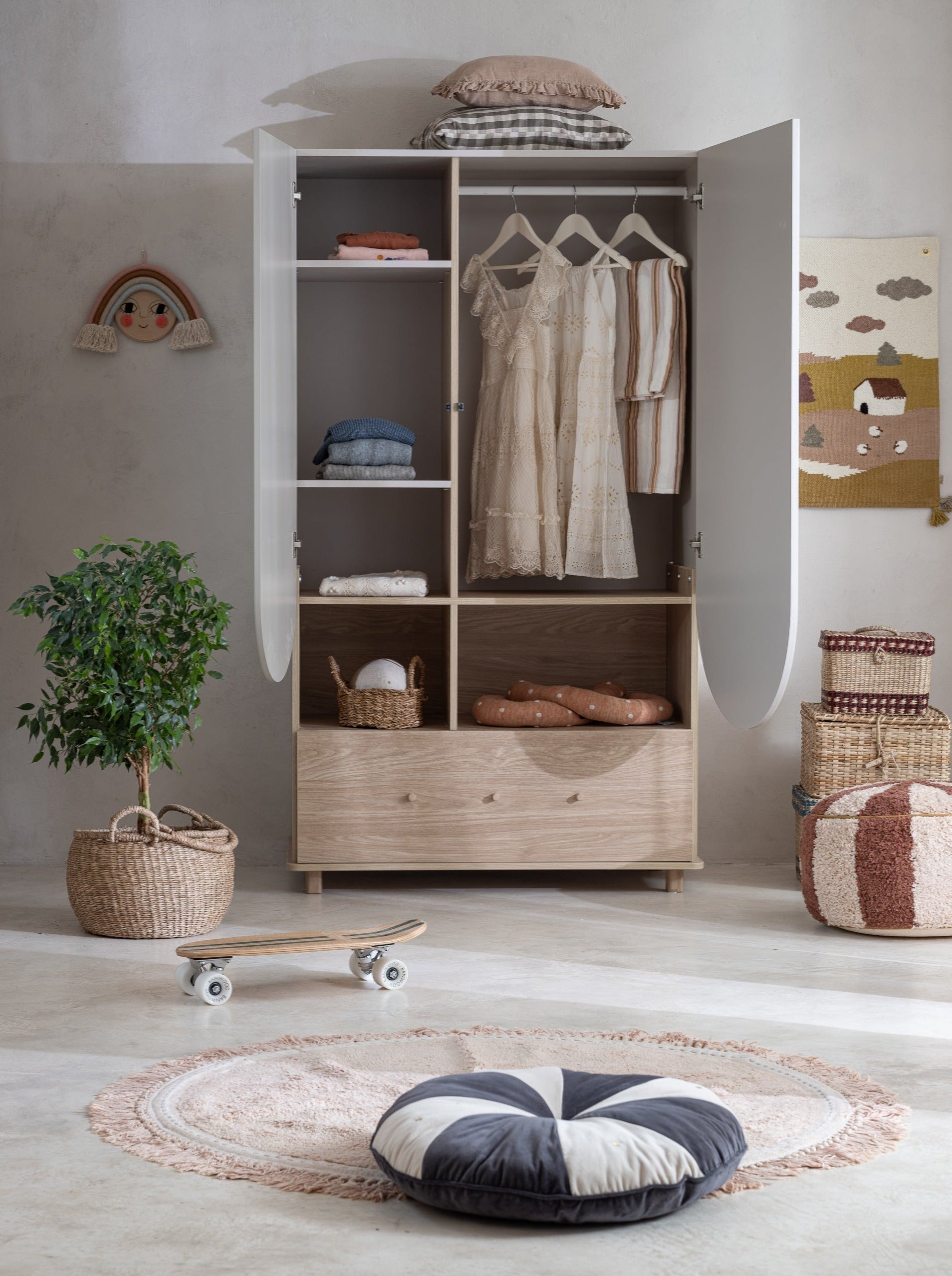 Handmade 'Bloom' Wardrobe