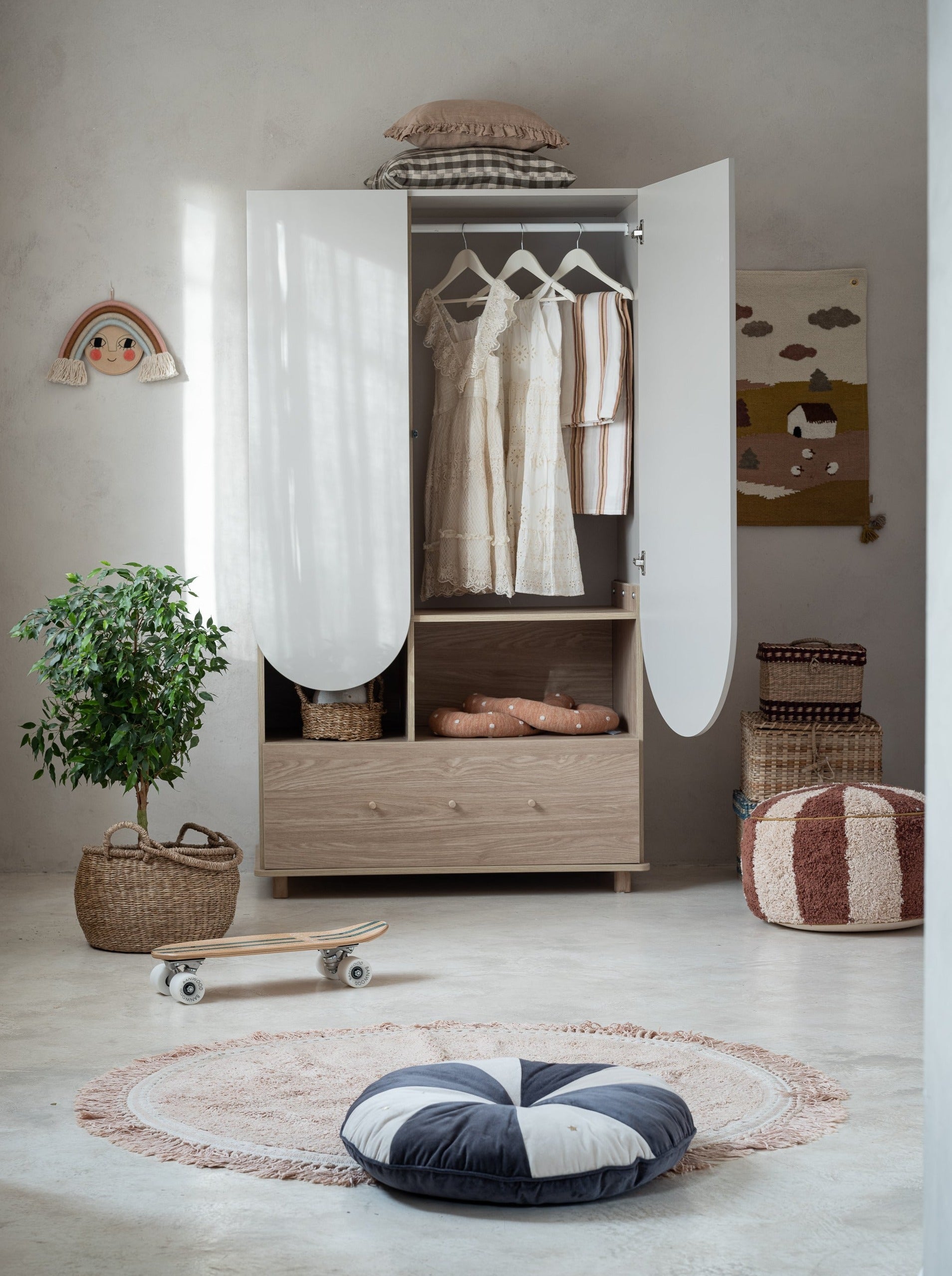 Handmade 'Bloom' Wardrobe