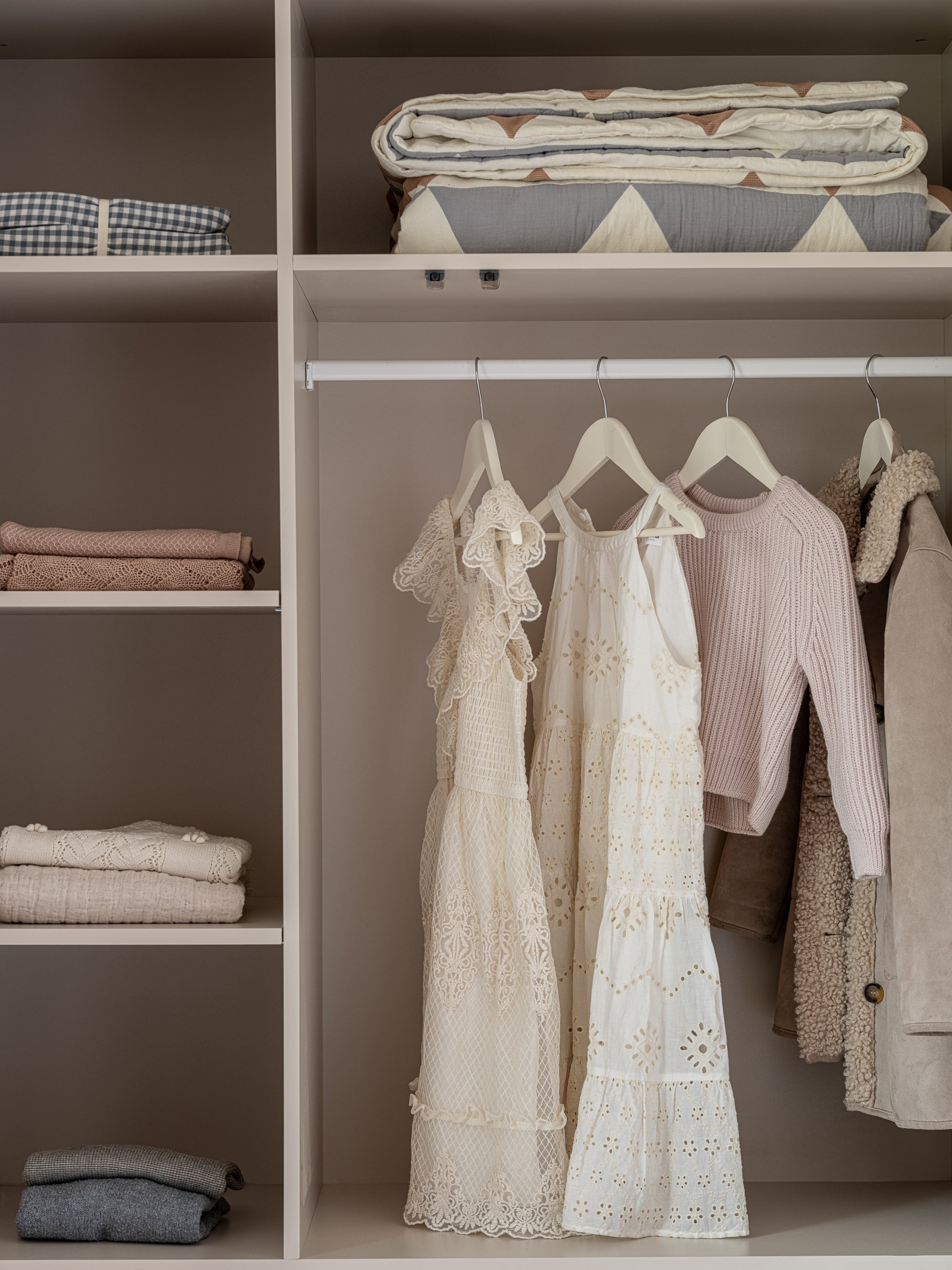 Handmade 'Tweens' Pink Wardrobe