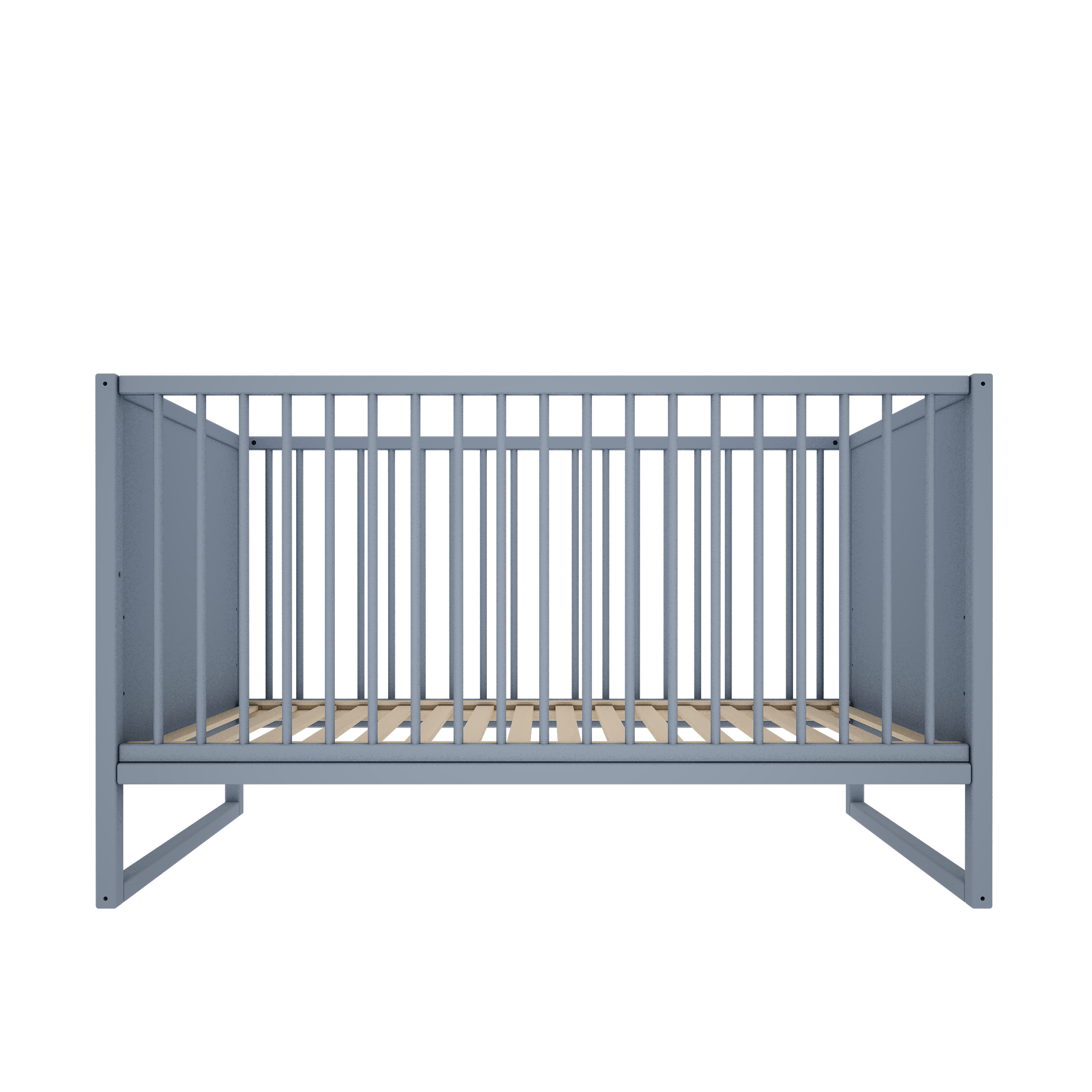 Handmade 'Tweens' Blue Cot Bed 70x140cm
