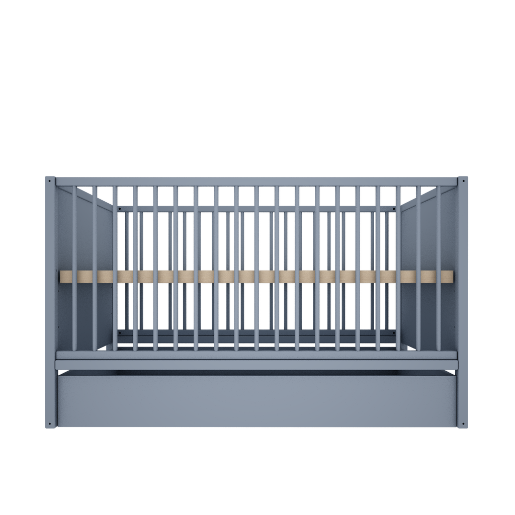 Handmade 'Tweens' Blue Cot Bed 70x140cm