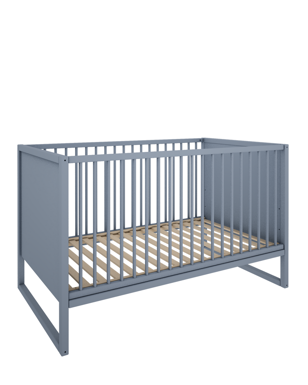 Handmade 'Tweens' Blue Cot Bed 70x140cm