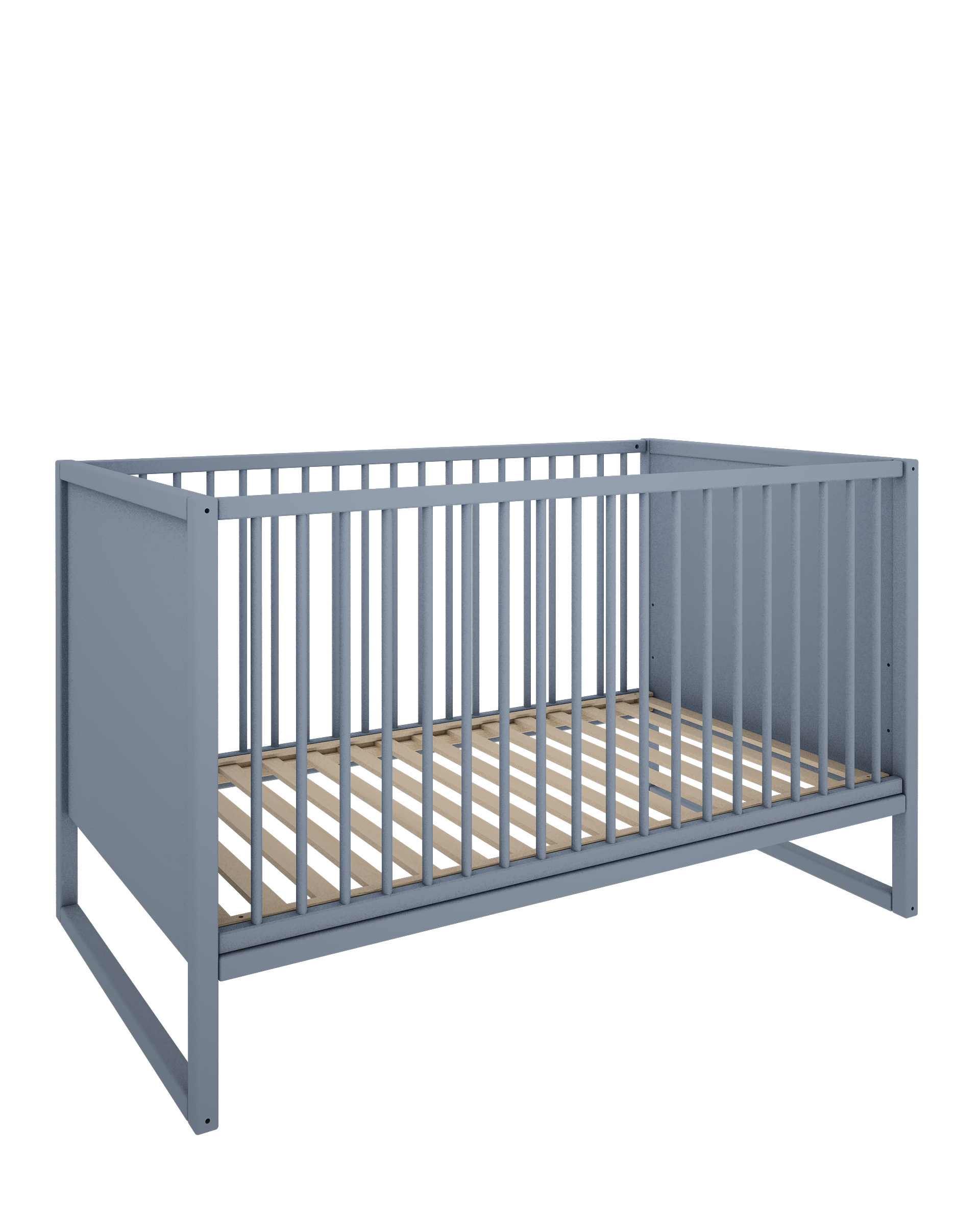 Handmade 'Tweens' Blue Cot Bed 70x140cm