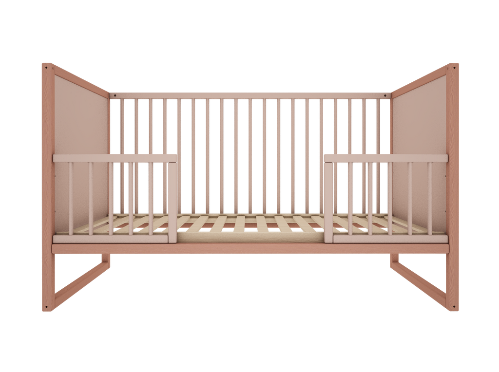 Handmade 'Tweens' Pink Cot bed 70x140cm